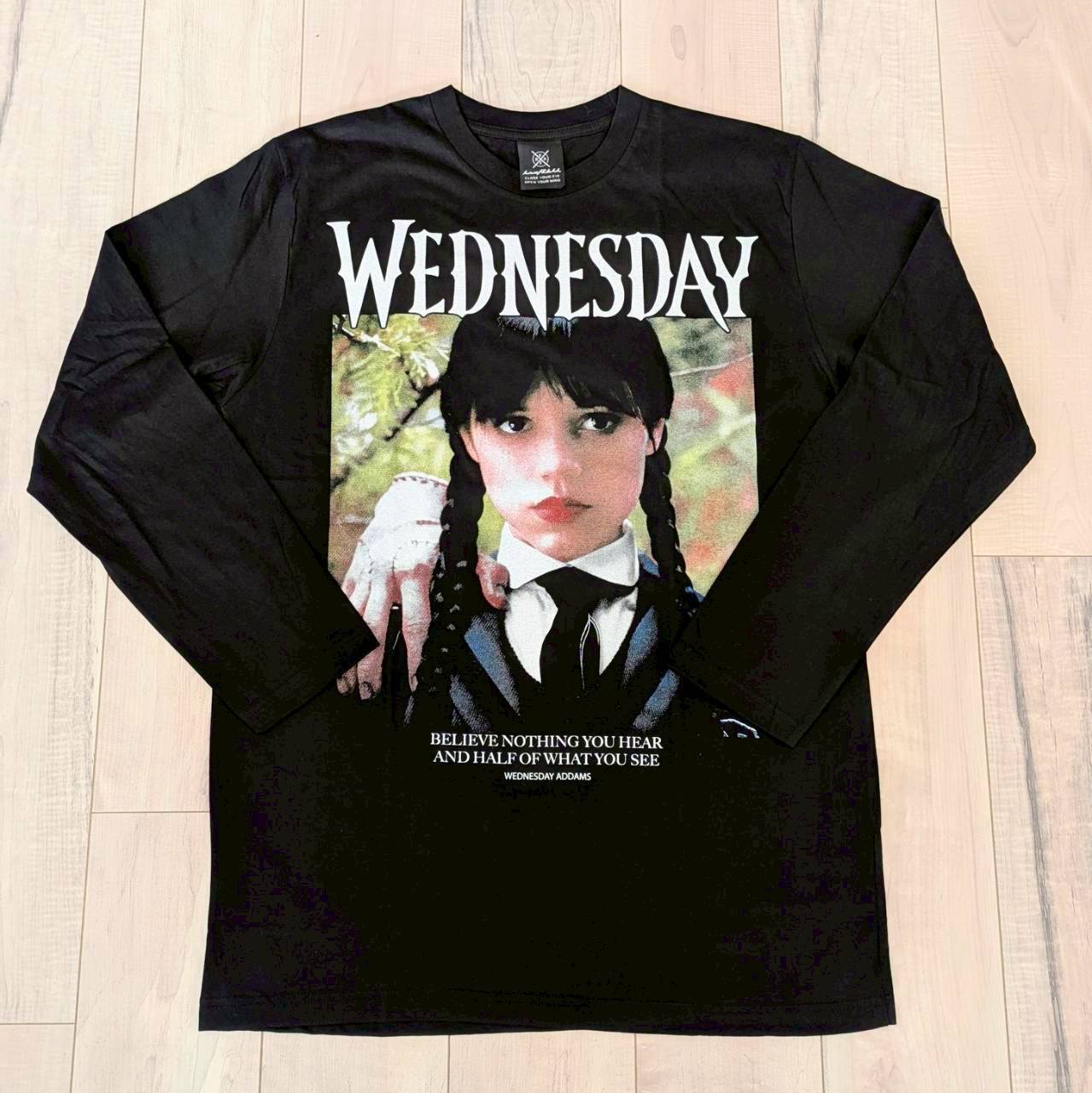 【 Wednesday & HAND / ウェンズデー&ハンド 】
ロンT / ロングTシャツ / ロングスリーブ
ADAMSFAMILY / ジェナ・オルテガ