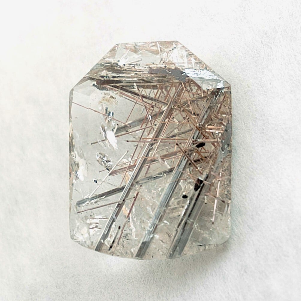 Faceted Inclusion Quartz
