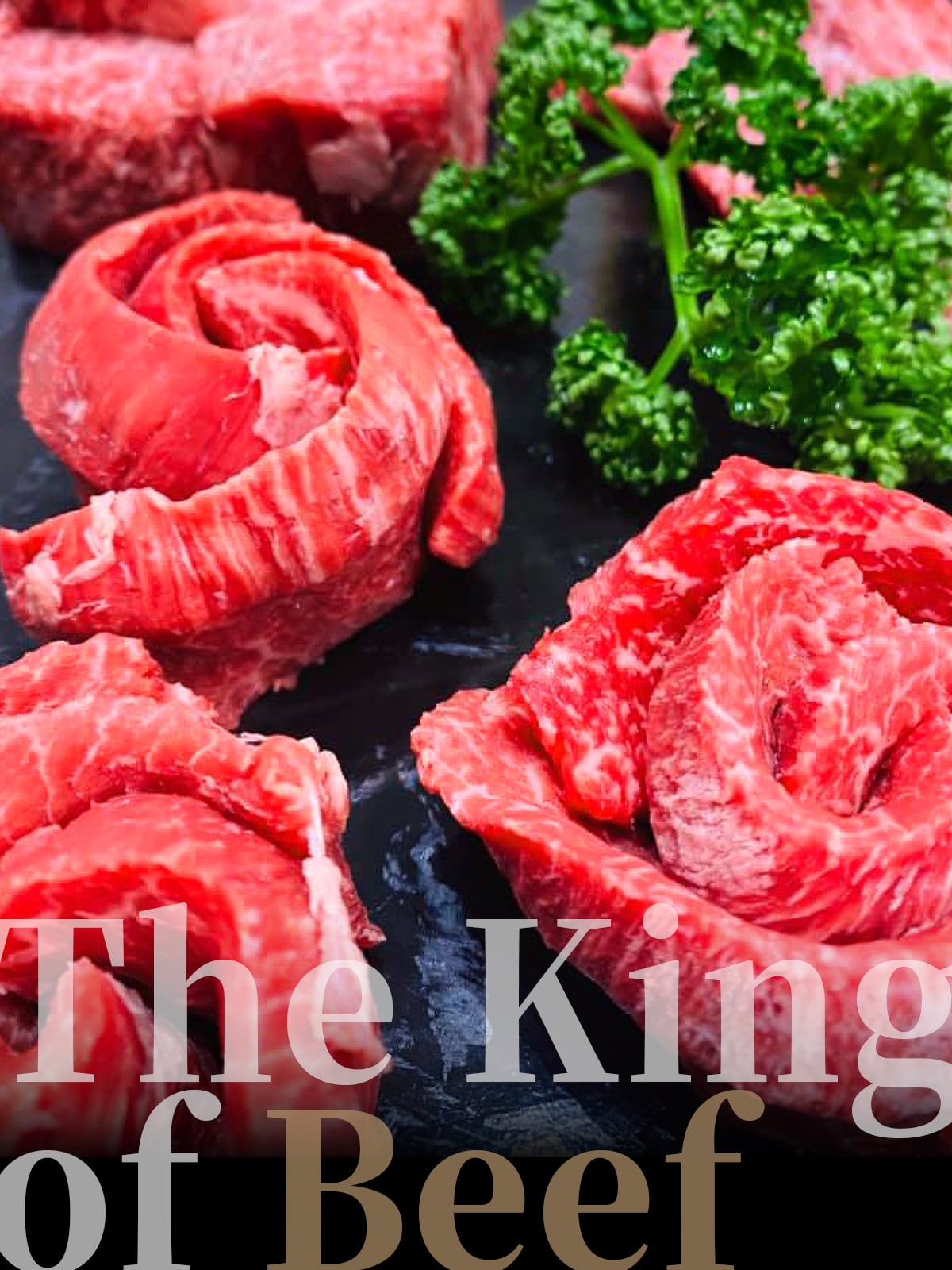 最高級の霜降り肉<br>
「佐賀牛」
