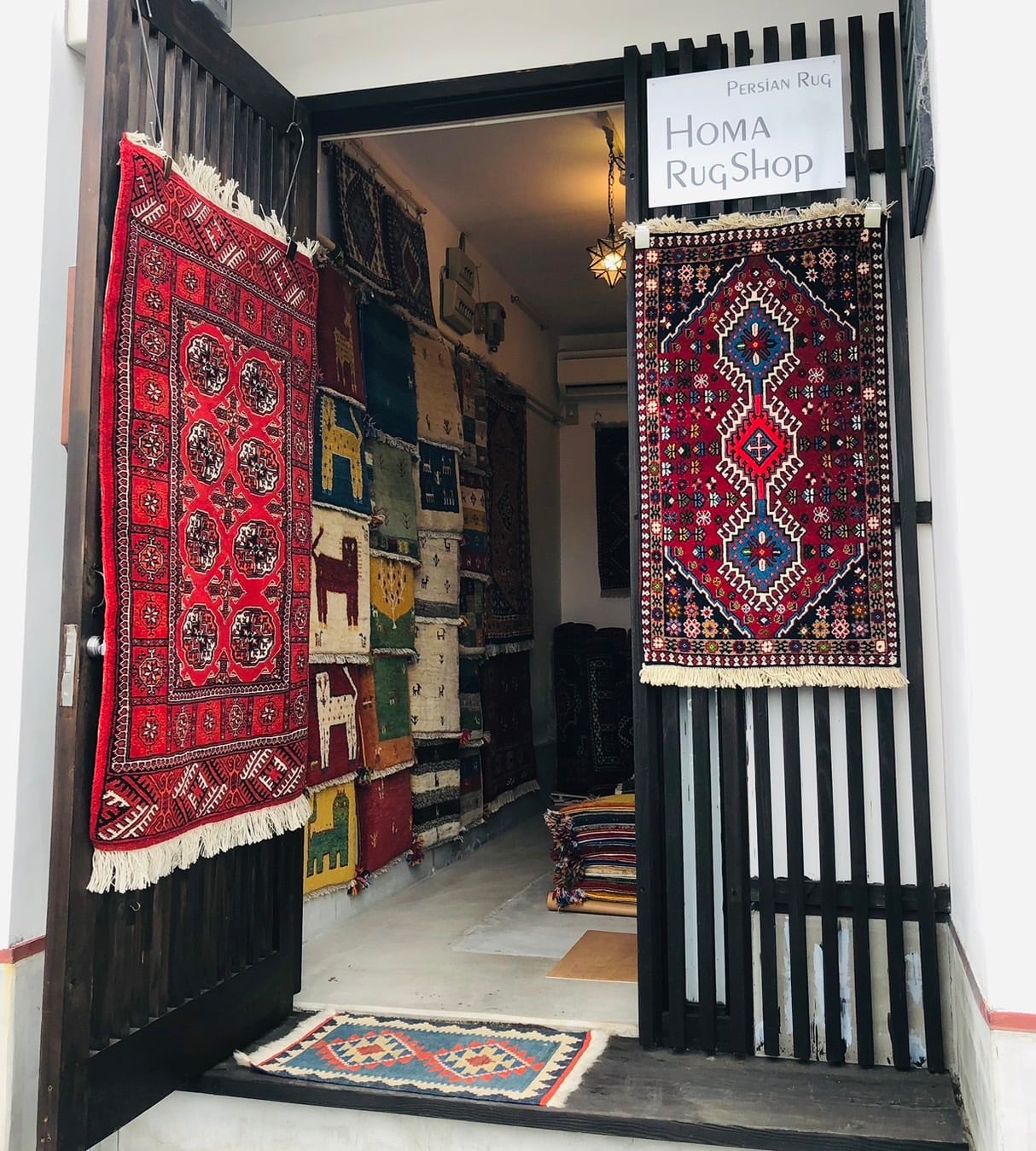 ペルシャ トライバルラグ アマレバフト 150×105 生成 ライオン 【公式