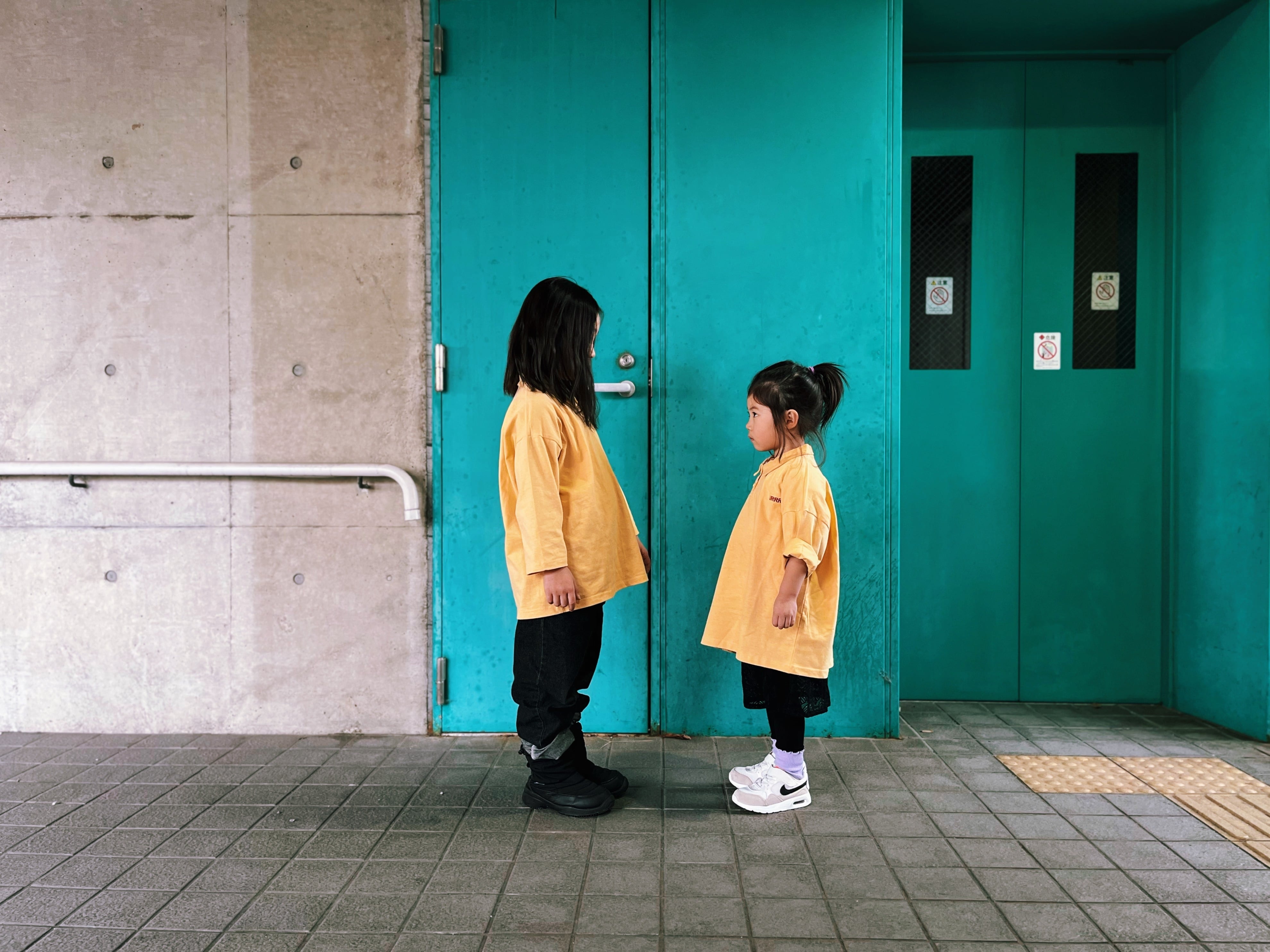 セール アイボリー100 キッズ カジュアル タック パンツ シンプル 韓国子供服