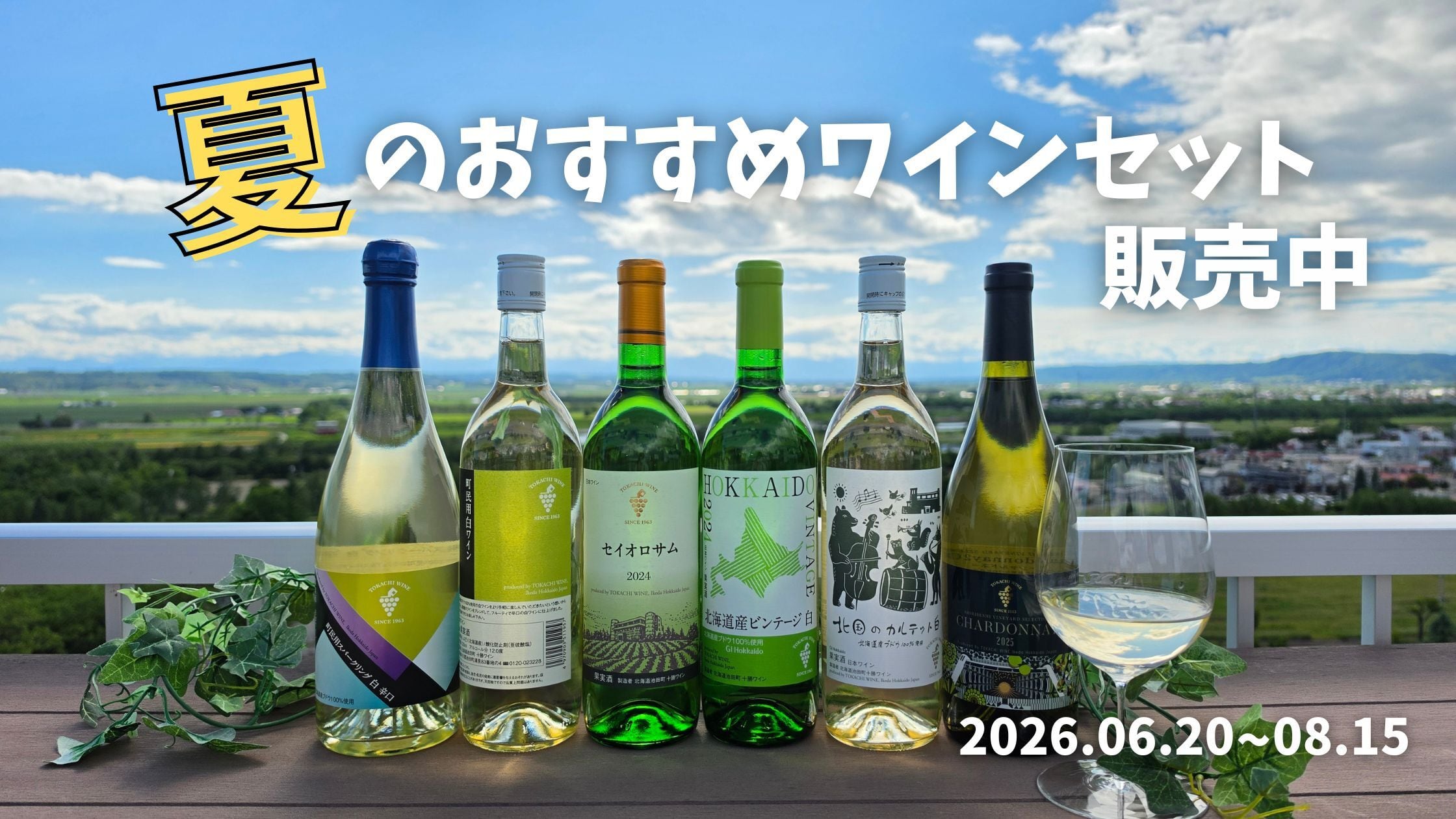 【Check】夏のおすすめワインセット販売のお知らせ🍉