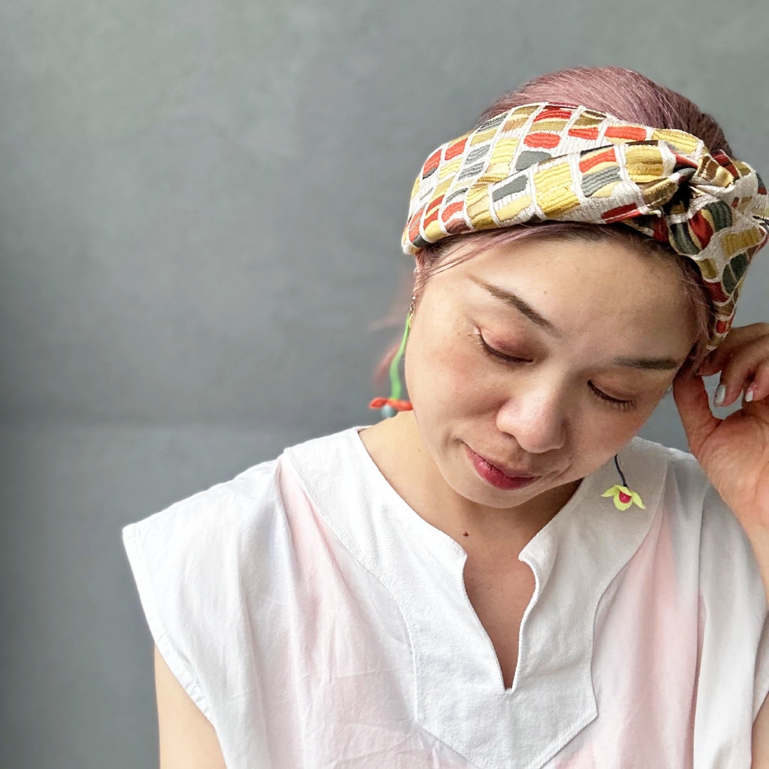 handmade＊no.312 ターバン ヘアバンド