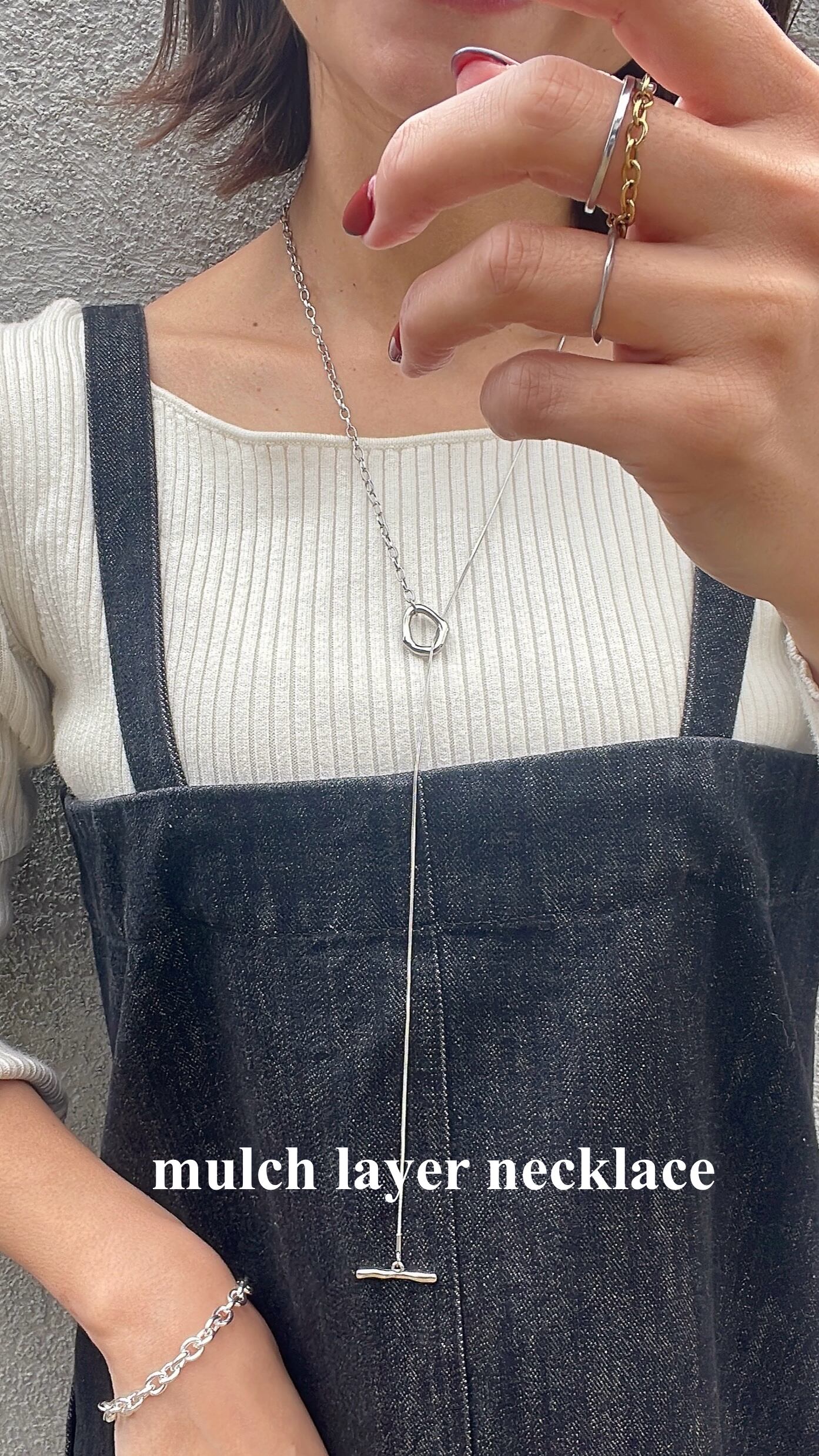 ダブルペンダントネックレスハート | joie ダブルペンダントネックレスハート | joie