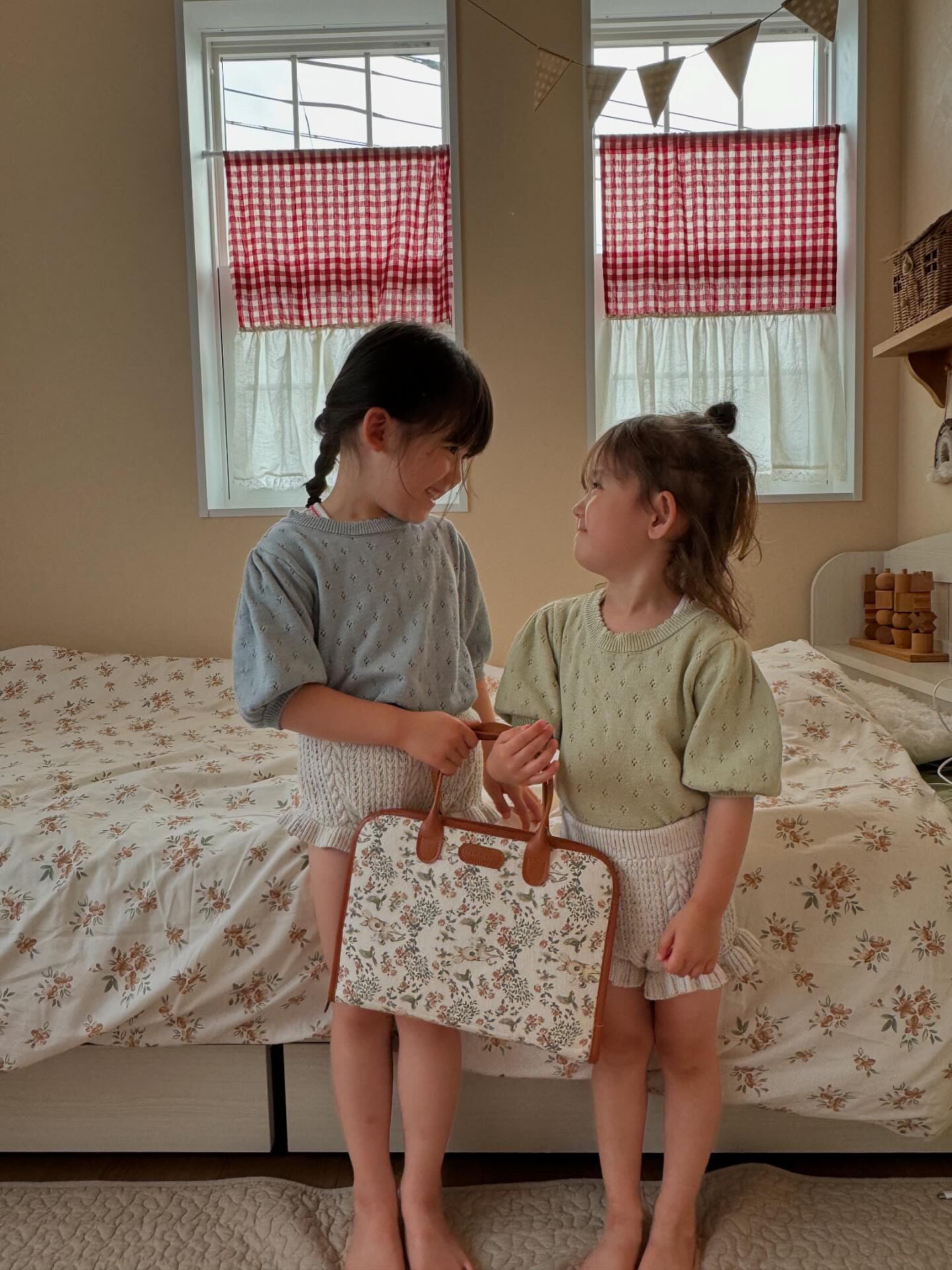 ❤5,6枚目 確認用ハンドメイドベビーシューズ 赤黒く インテリア❤ 