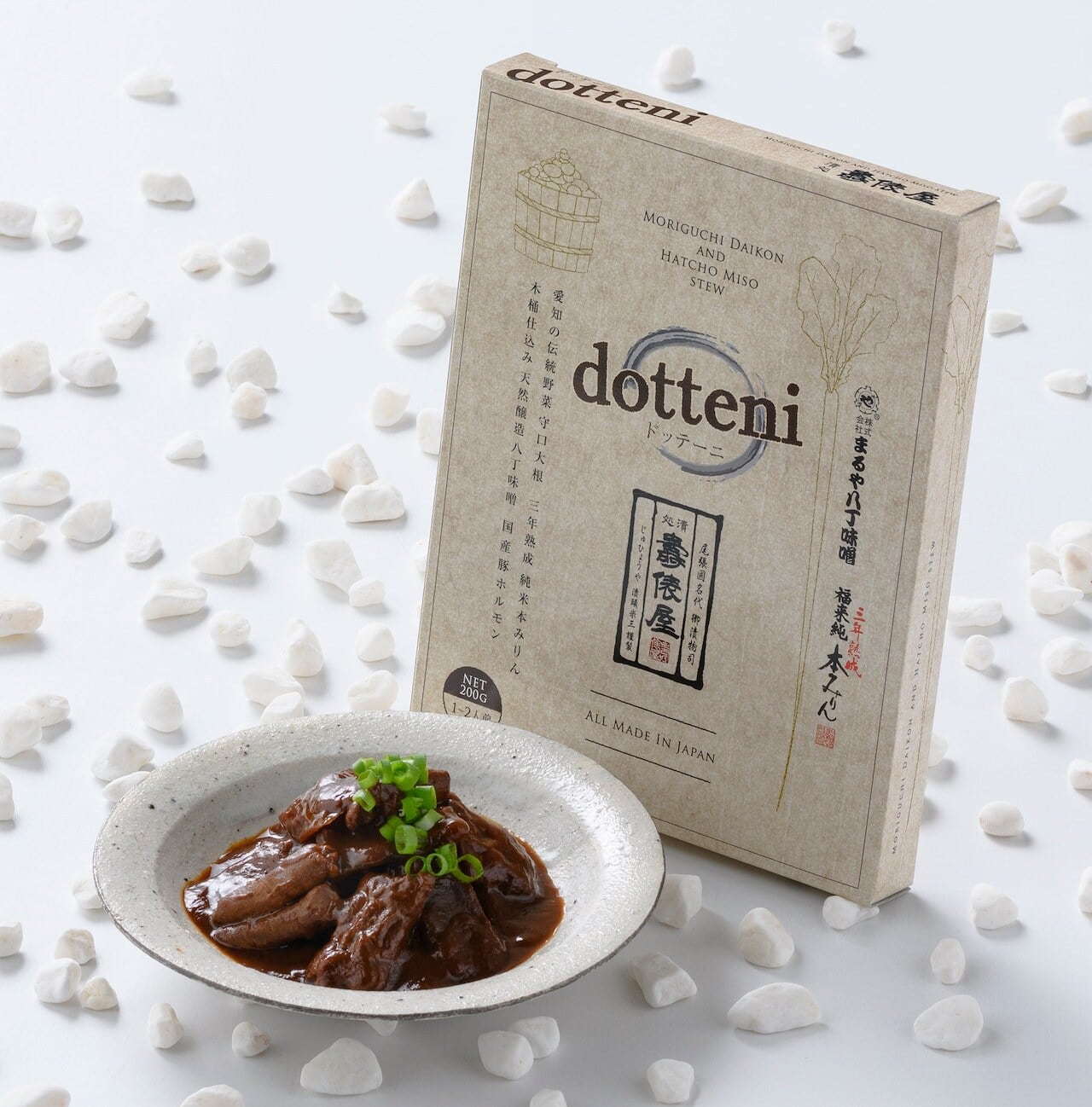 dotteni ドッテーニ守口大根入り土手煮　まるや八丁味噌･福来純本みりん使用