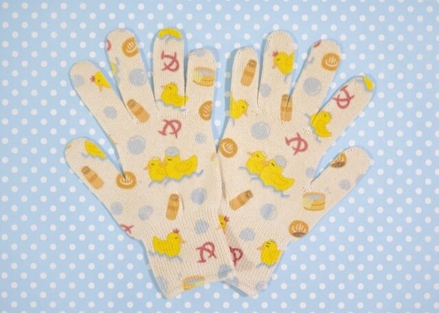 軍手ィ　ハナサカ軍手ィプロジェクト　Sサイズ／Mサイズ