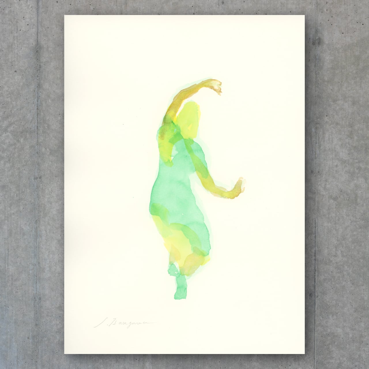 水彩 ¥5,000(絵のみ、税込み)