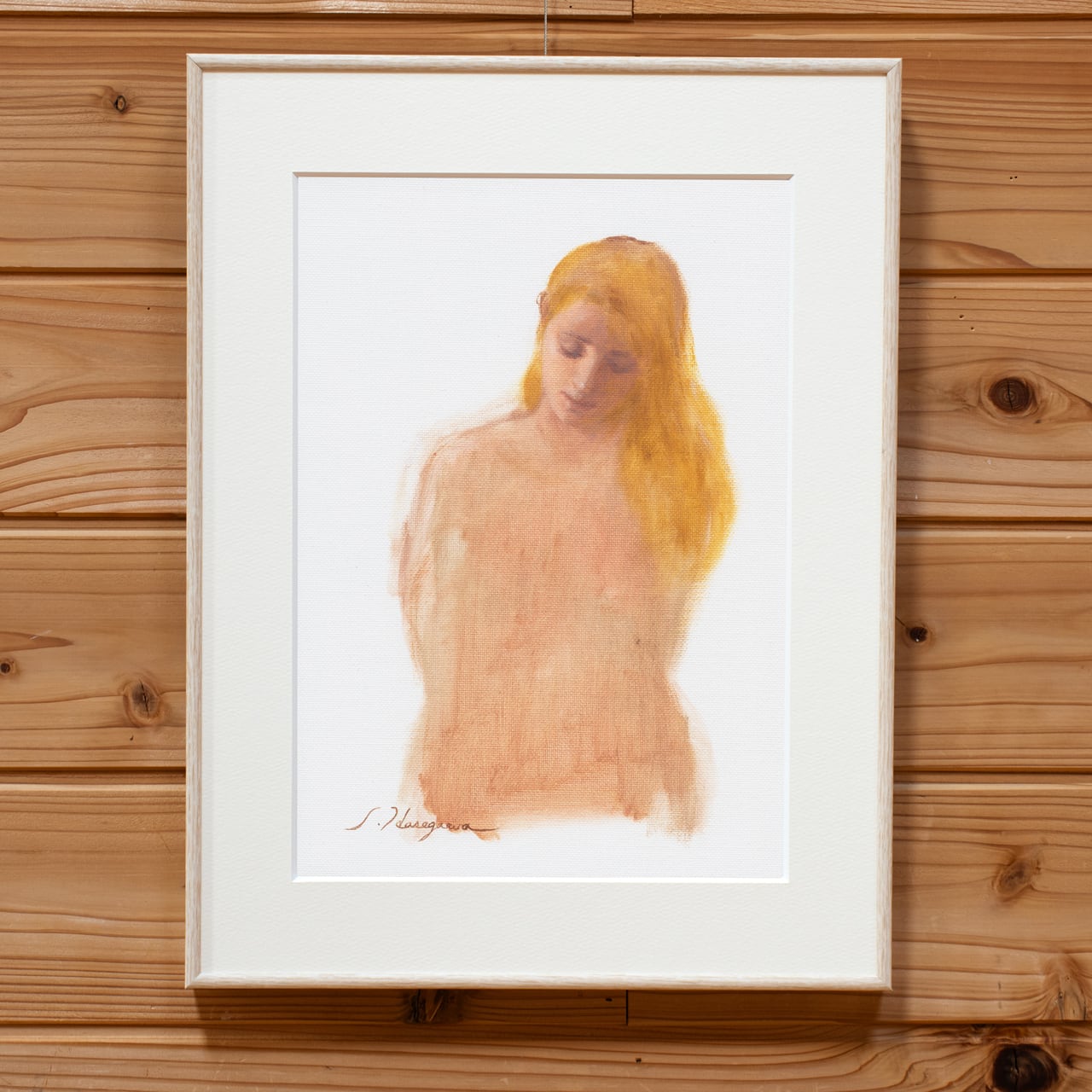 油彩　¥8,000（絵のみ、税込み）