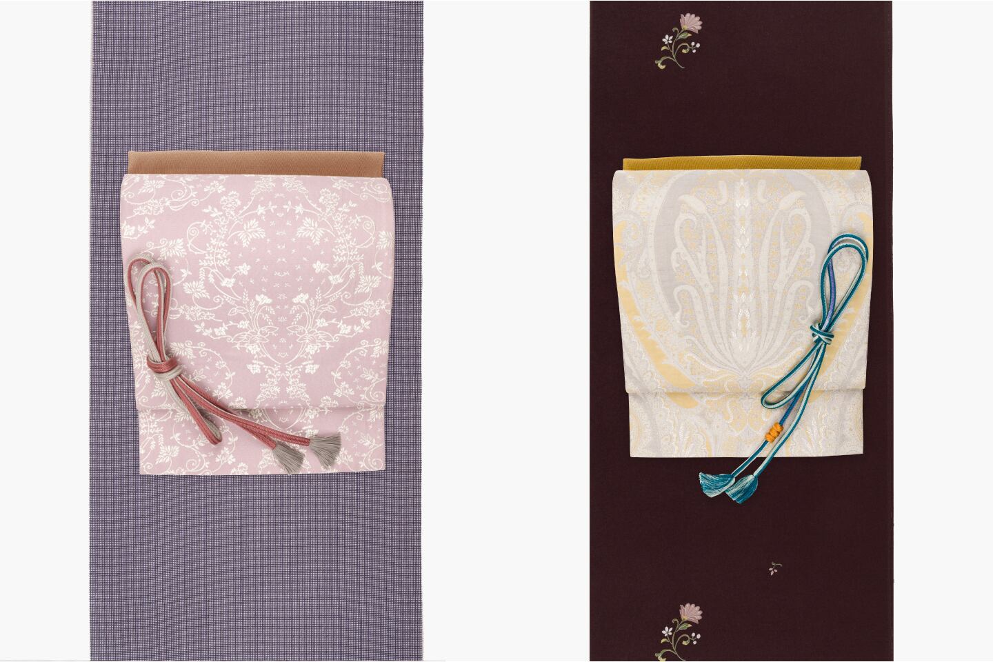 千總の着物と川島織物の半幅帯 他一式 足袋なし 適応身長