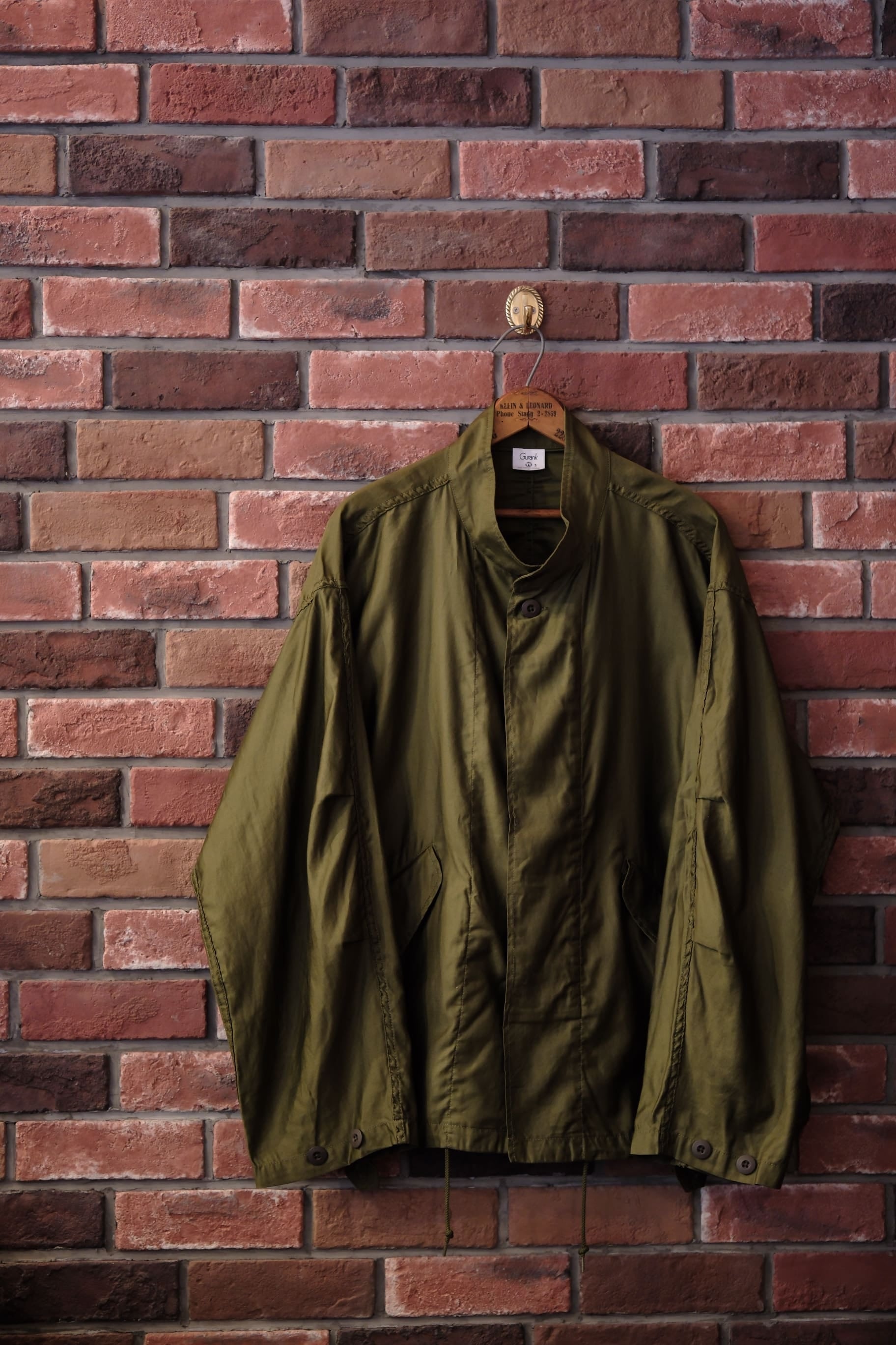 MA-1 DOCKING moussy ボディスーツ カーキ BIG COLLAR MA－1 | UN3D./アンスリード | 三越