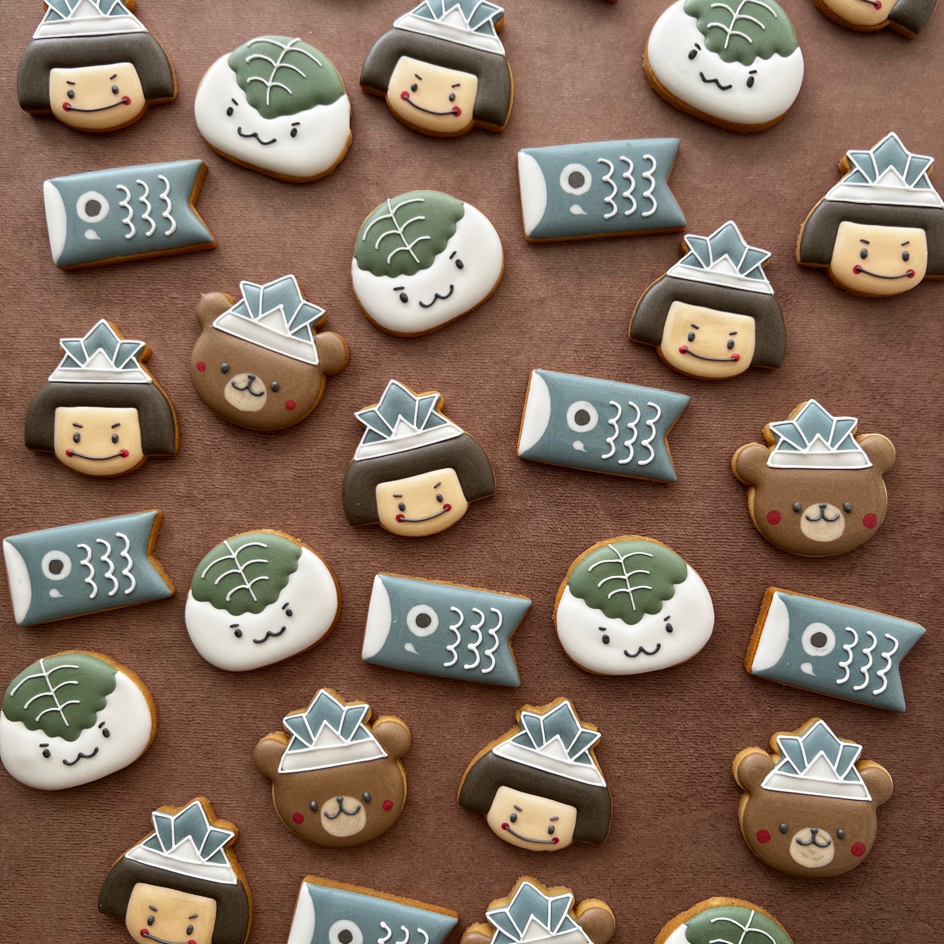 【こどもの日のお祝いに🎏】笑顔ほころぶアイシングクッキー