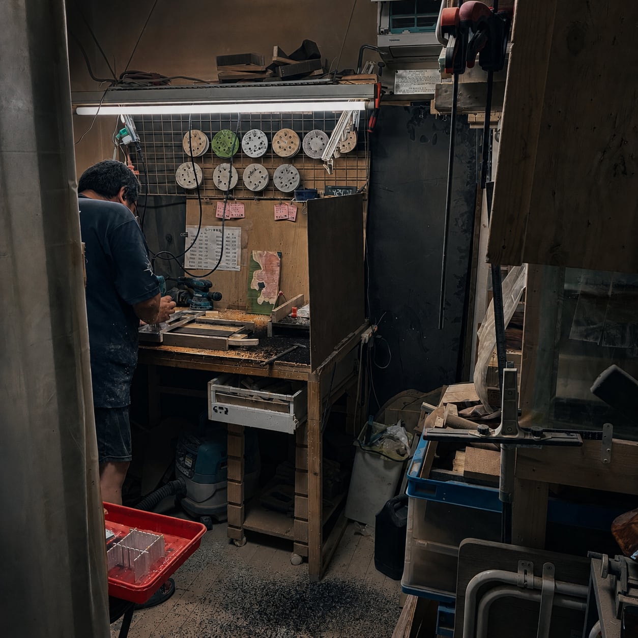 木とレジンで奏でる小さな工房屋丨キーボードパームレストなど