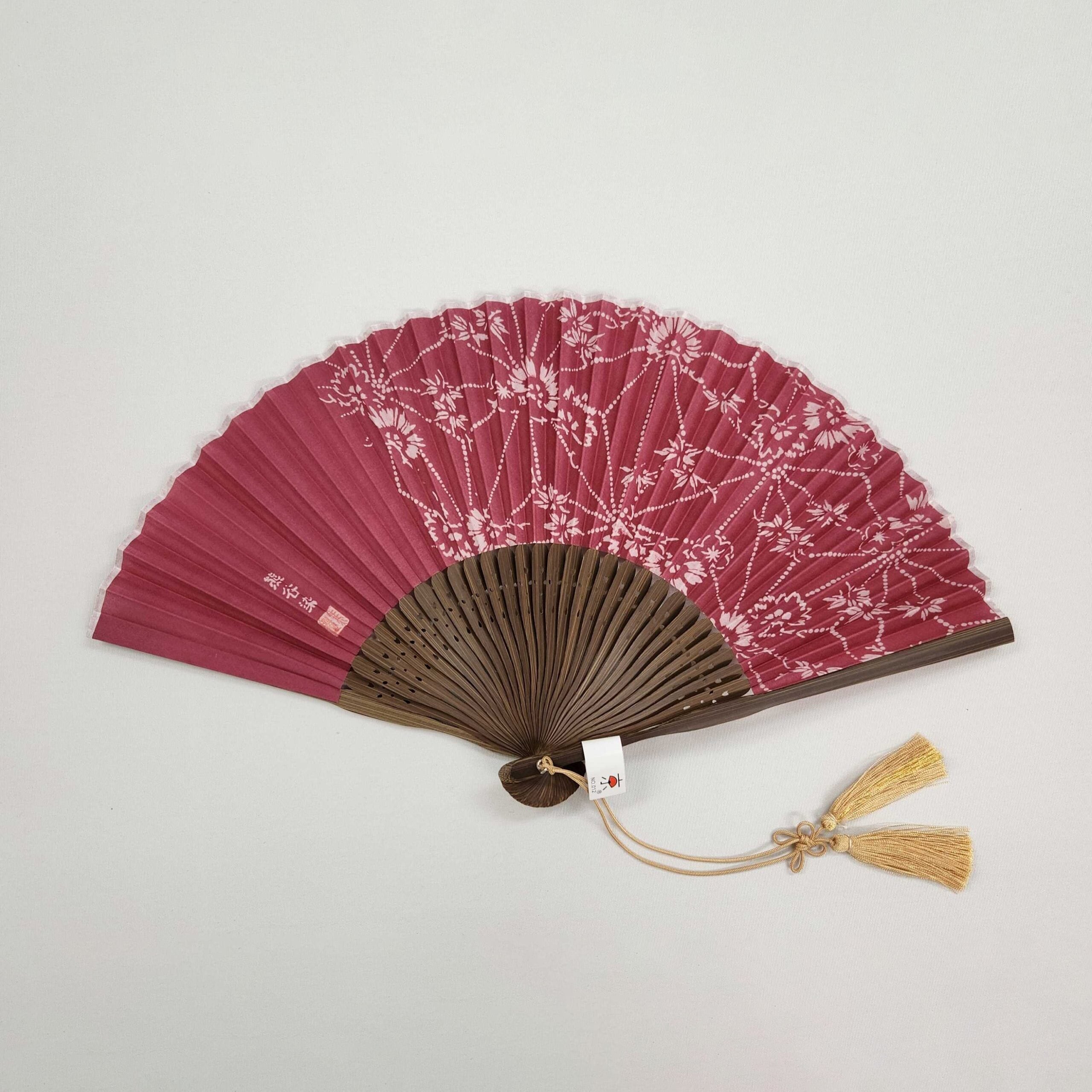 熊谷染扇子（生地：綿）