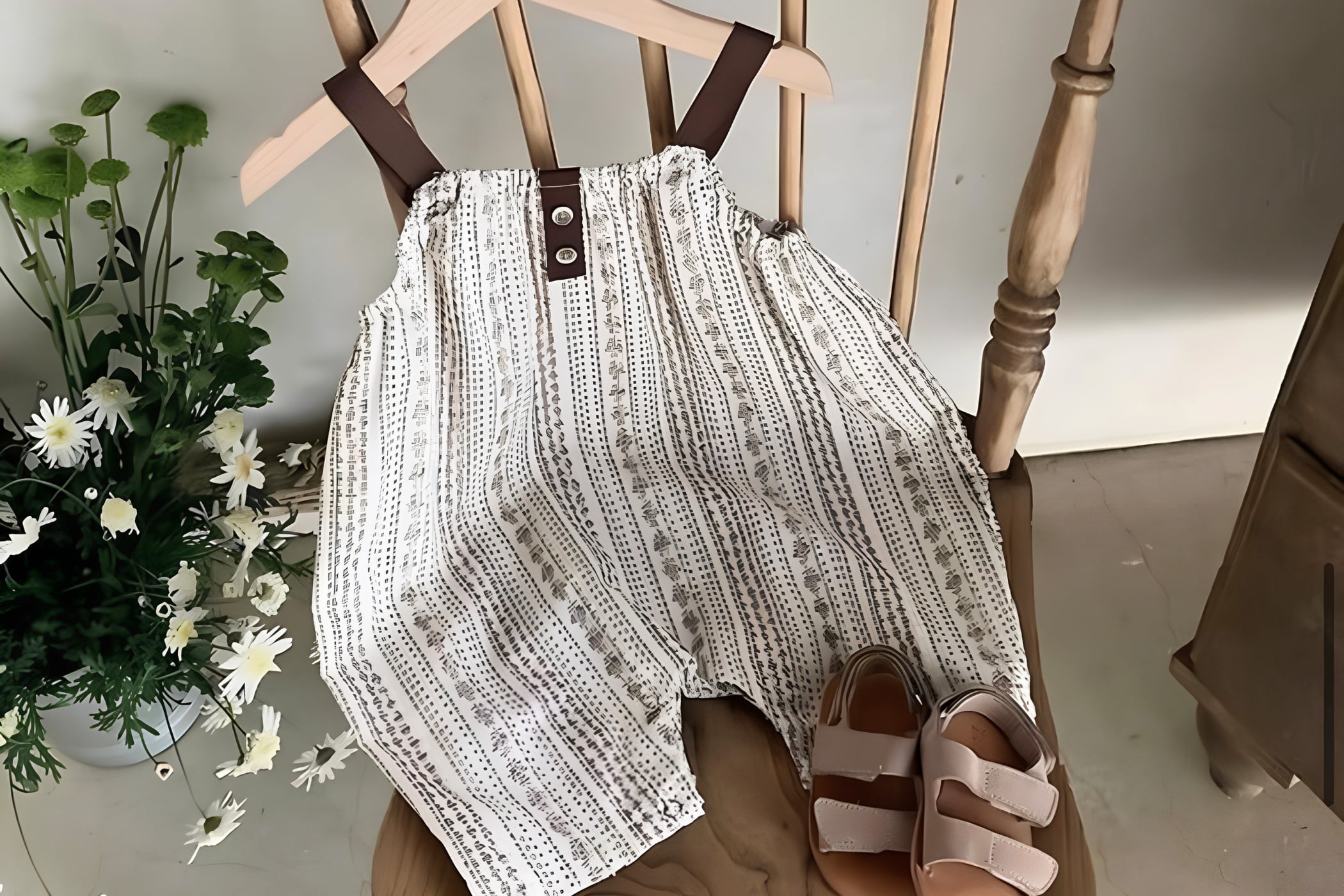 Vintage Lace Romper