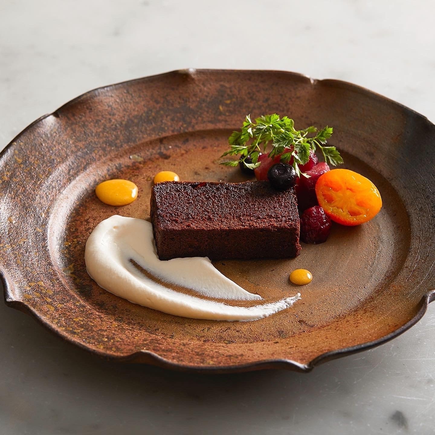 ヴァローナのしっとりテリーヌドゥショコラ
