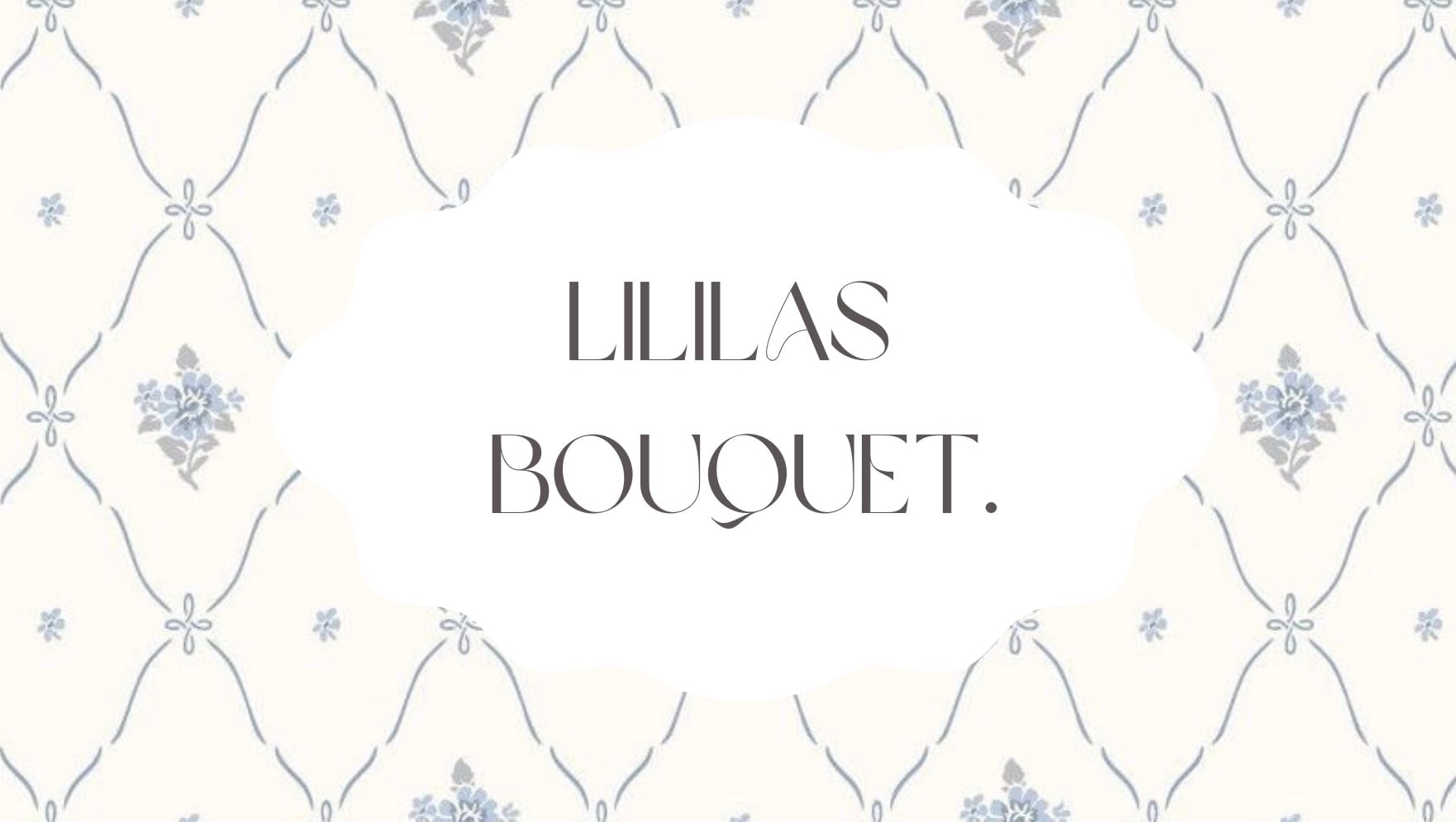 Lililas  bouquet.