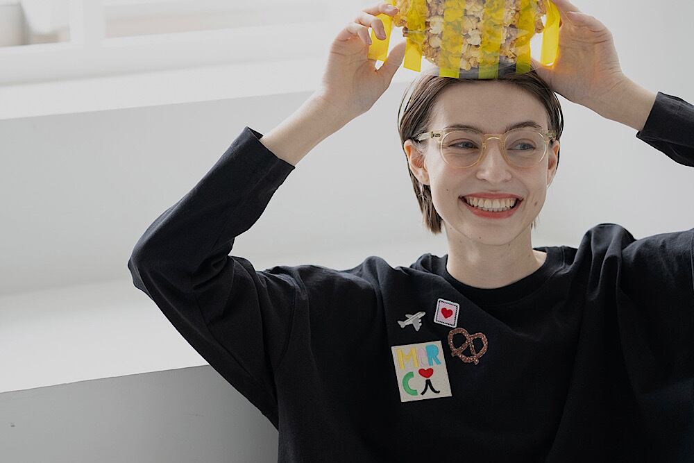 LINKABLE リンカブル　フレアタグTシャツ リンカブルシャツ