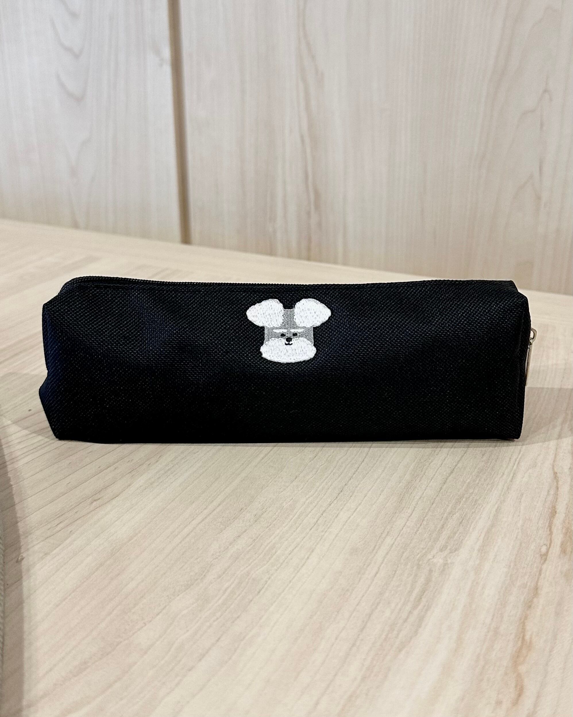 ハンドメイド ポーリッシュ柄 ファスナーポーチ 得意げ
