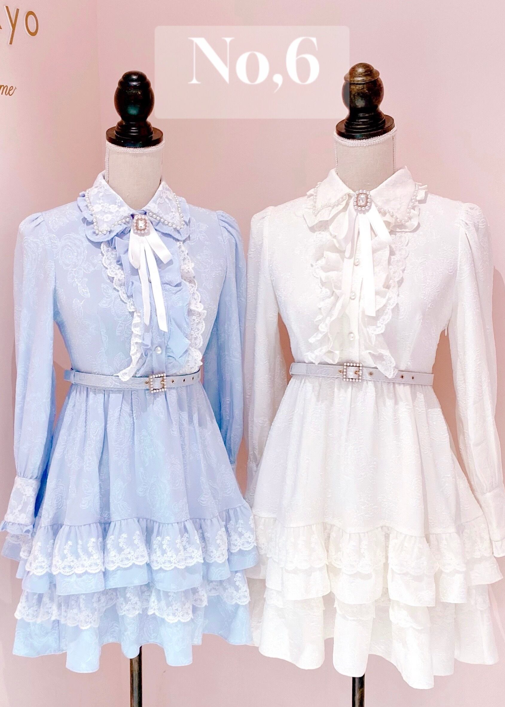 マノントーキョーRomantic Frill Layered One-Piece