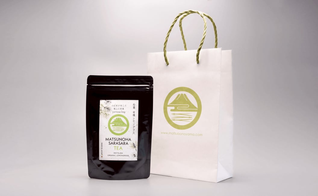 MATSUNOHA SARASARA TEA専用オリジナルお手提げ袋付きセット