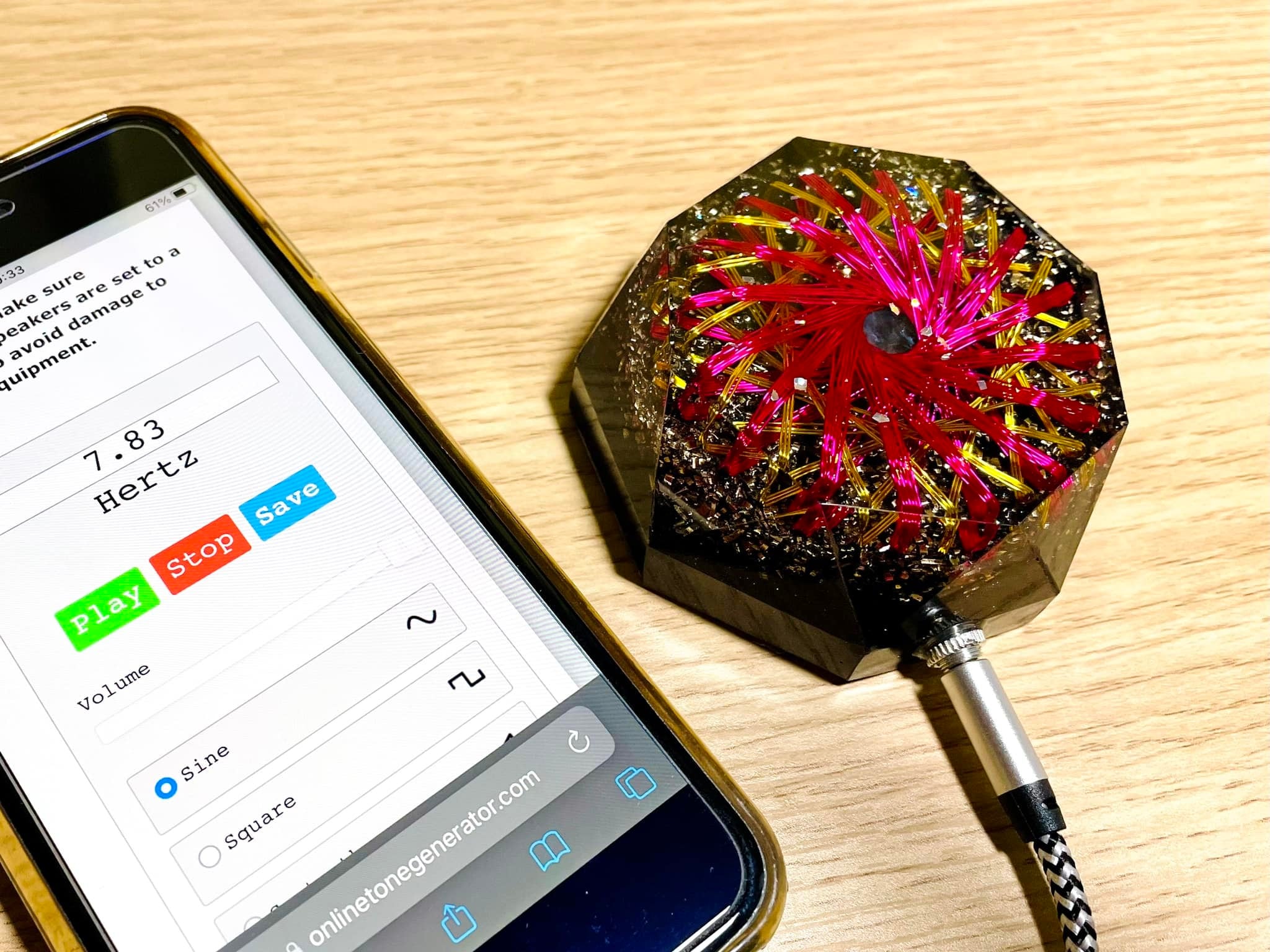 まっちゃん様　オルゴナイト　オーダー®️ まっちゃん様 オルゴナイト オーダー®️ ネックレス・ペンダント