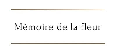 Mémoire de la fleur