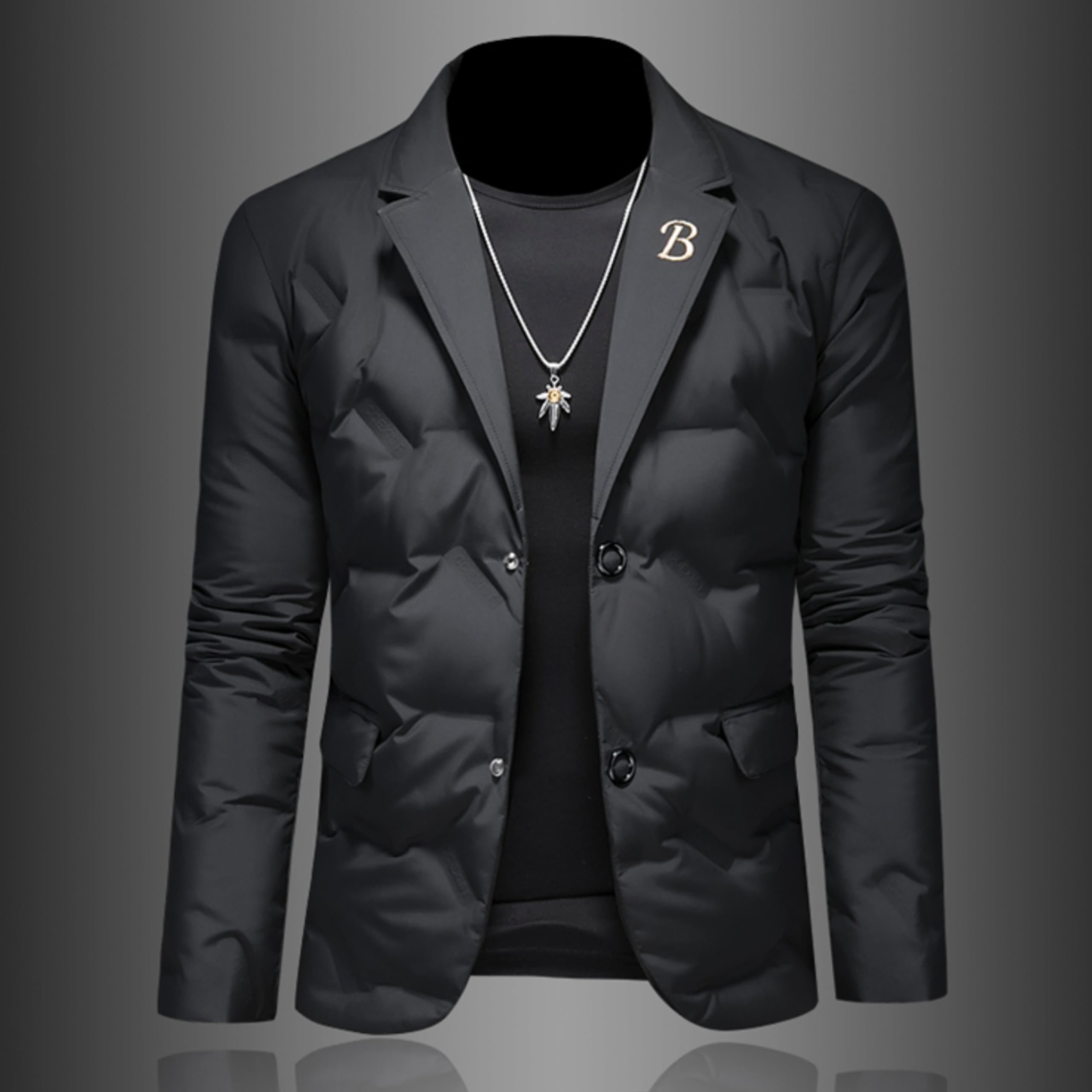 クラシックテーラードダウンジャケット M0812