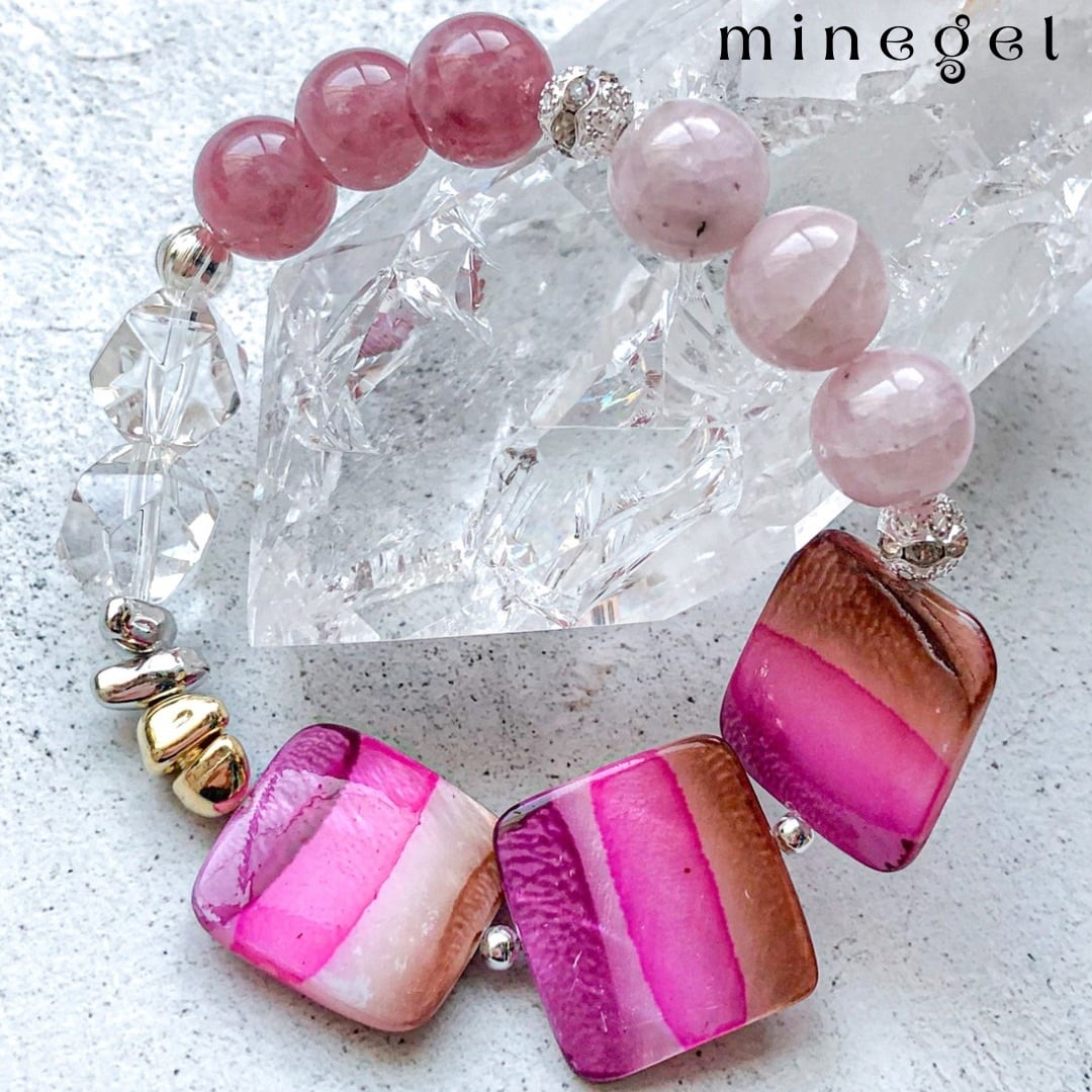 minegel - オーダーメイドできるおしゃれパワーストーンブレスレット紹介画像2