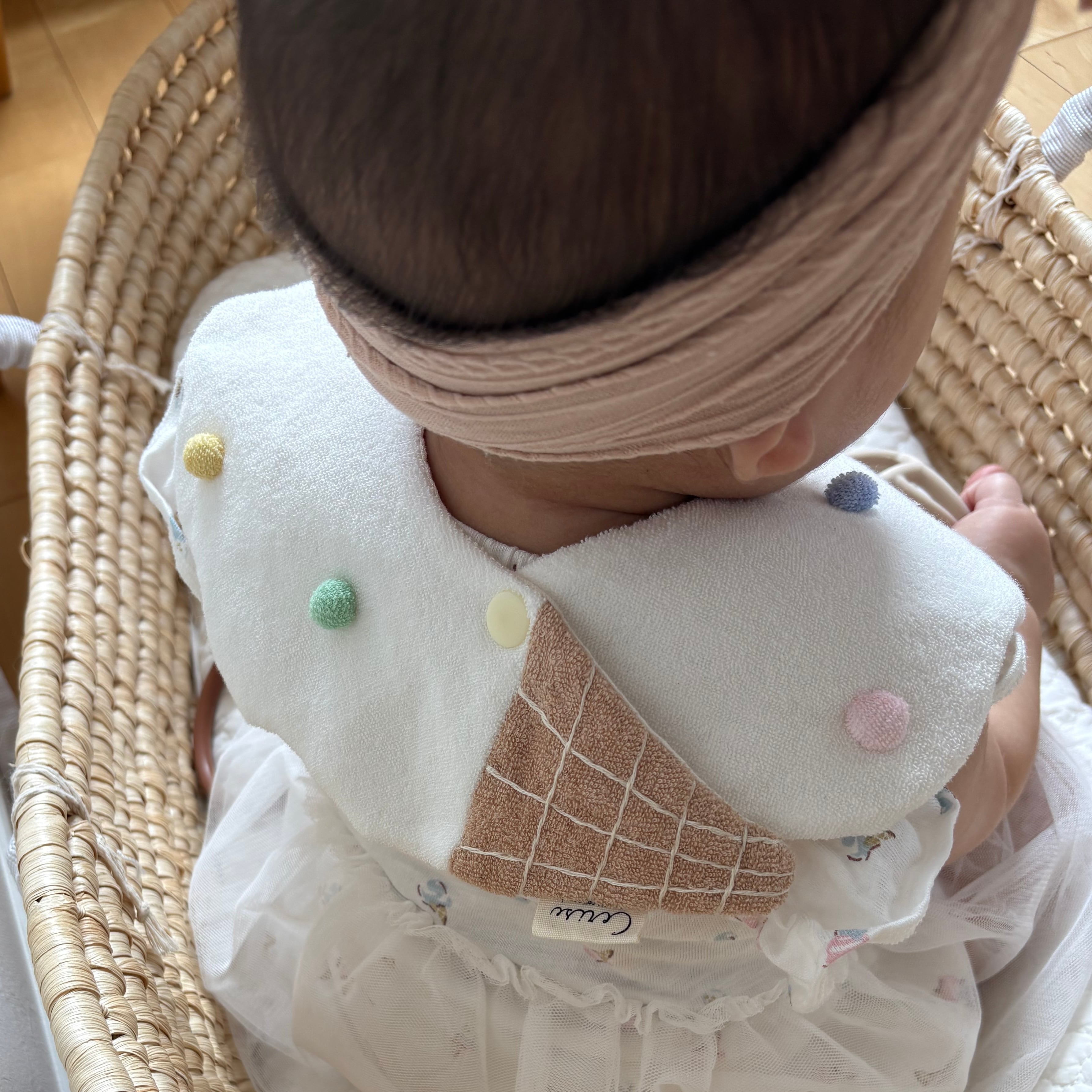 アイスクリームが溶けちゃった🍦
