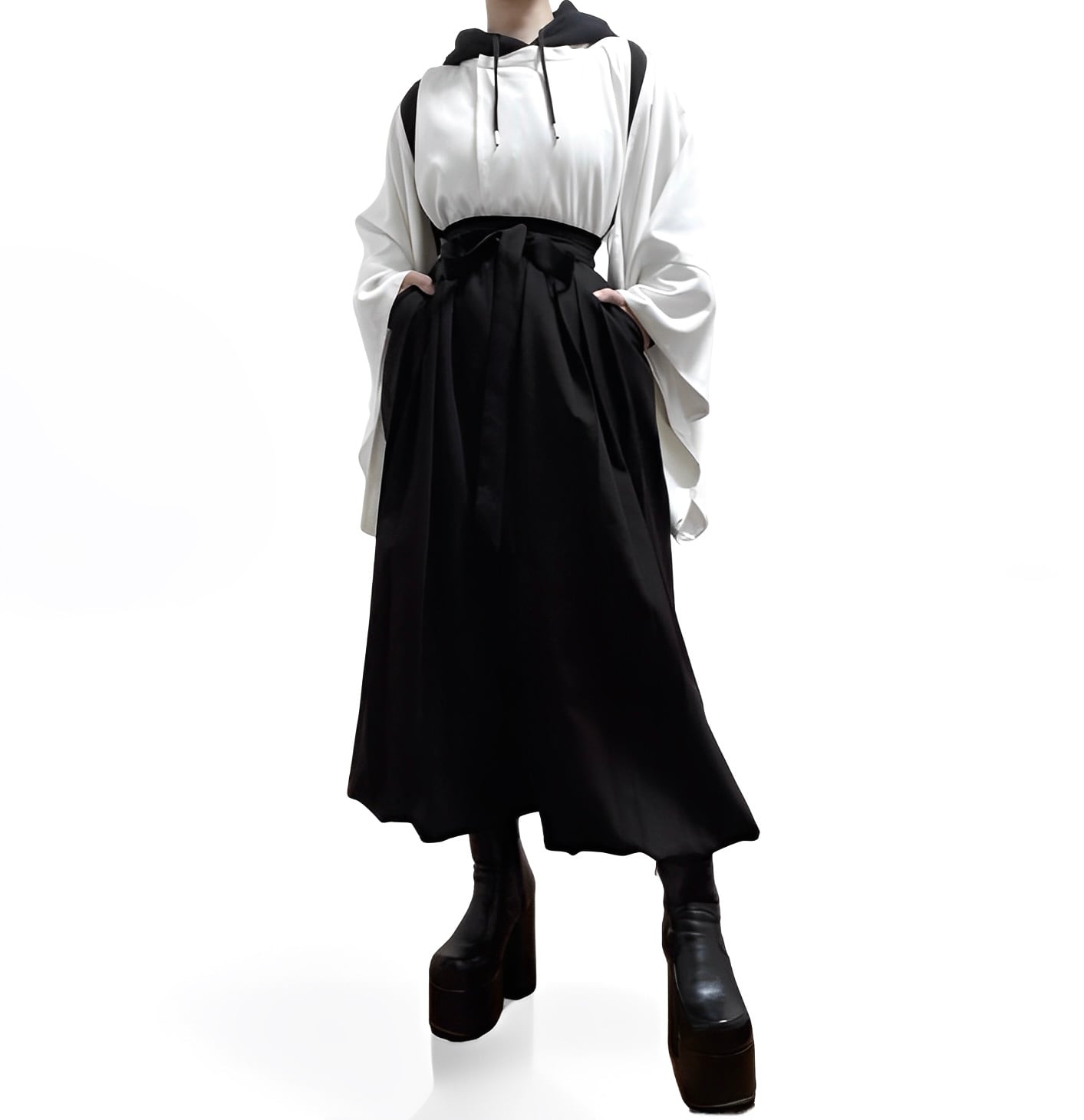MISAMARU 平安モード レディース 黒 ブラック 平安モードLOOKBOOK | MISAMARU