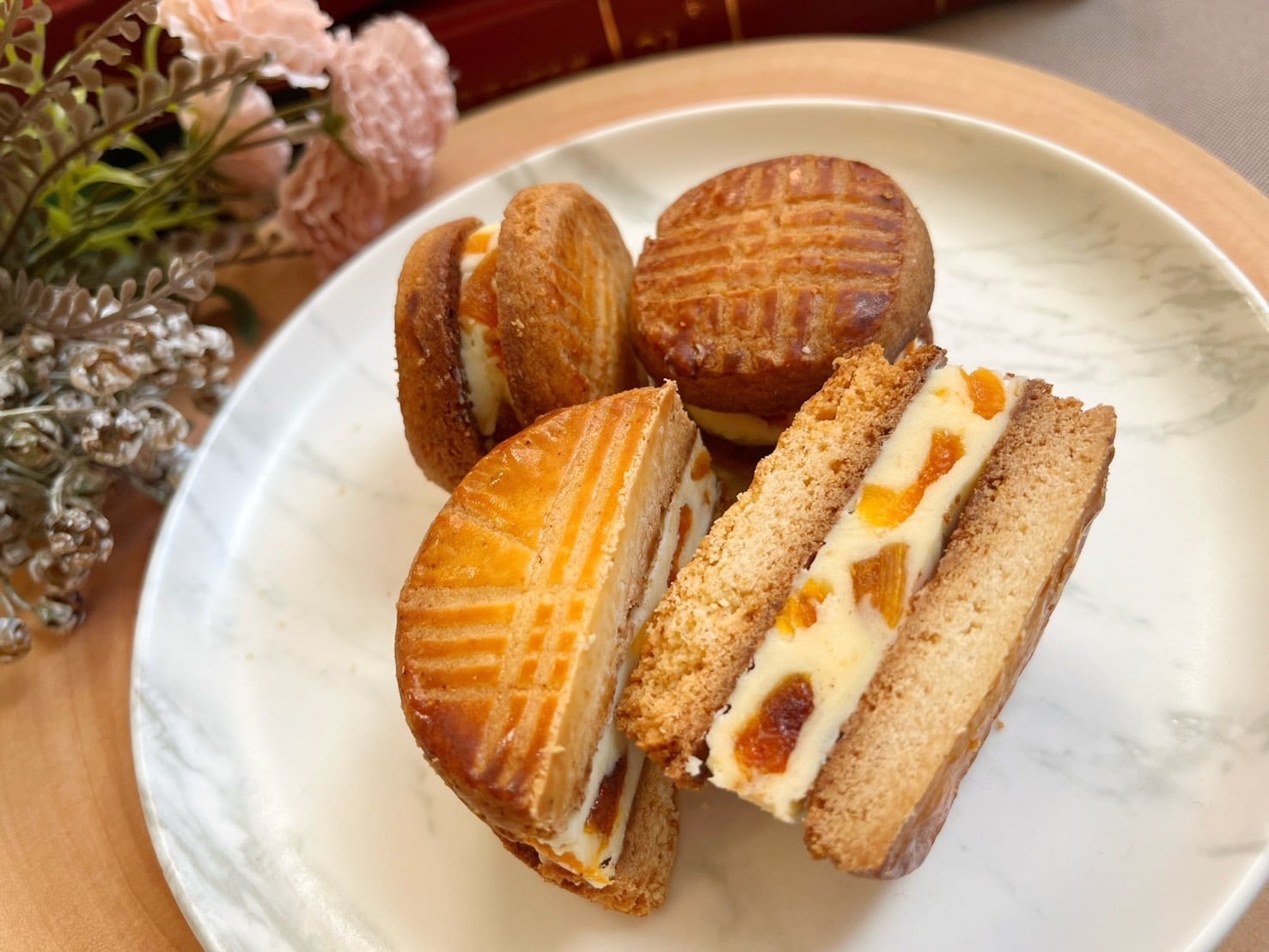 あんぽ柿バターサンド