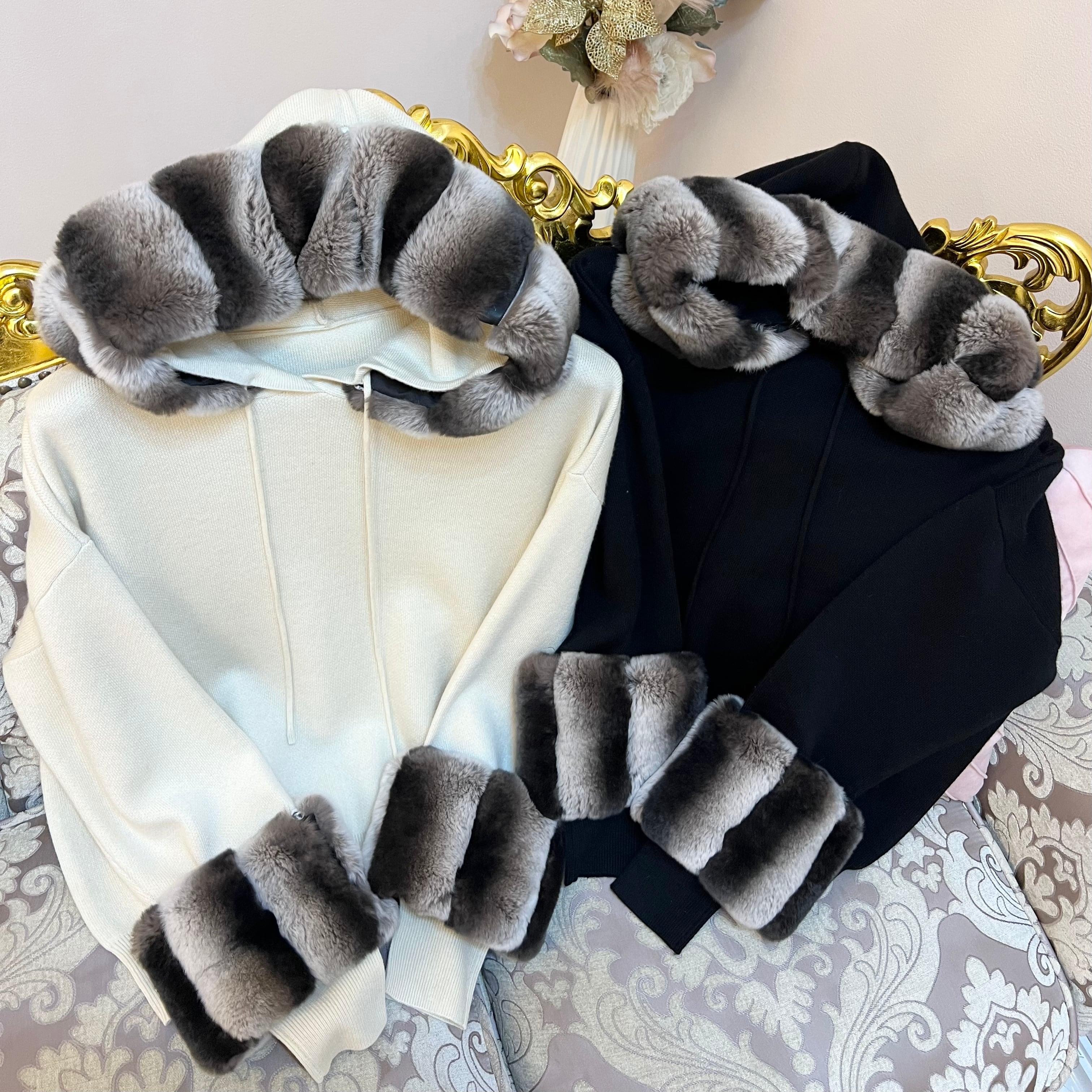 French Rex & Wool Set Up 2color Set