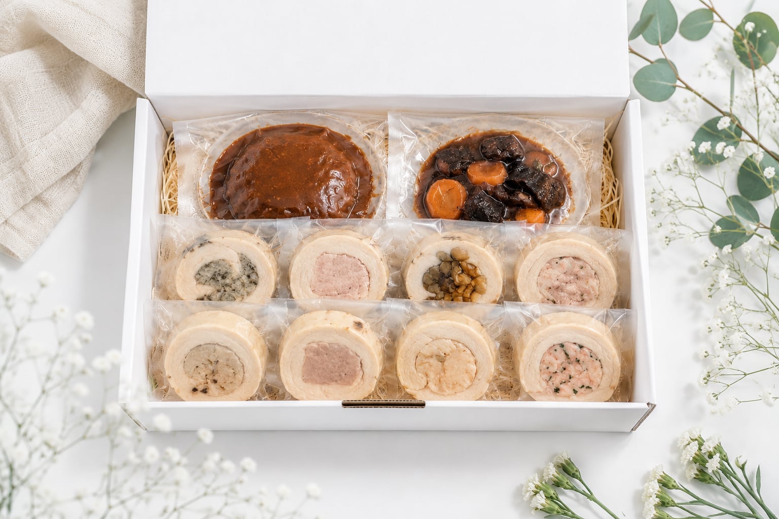 【ギフトBOX】シェフのチキンが全８種類BOX＋今月のフランス料理２種類