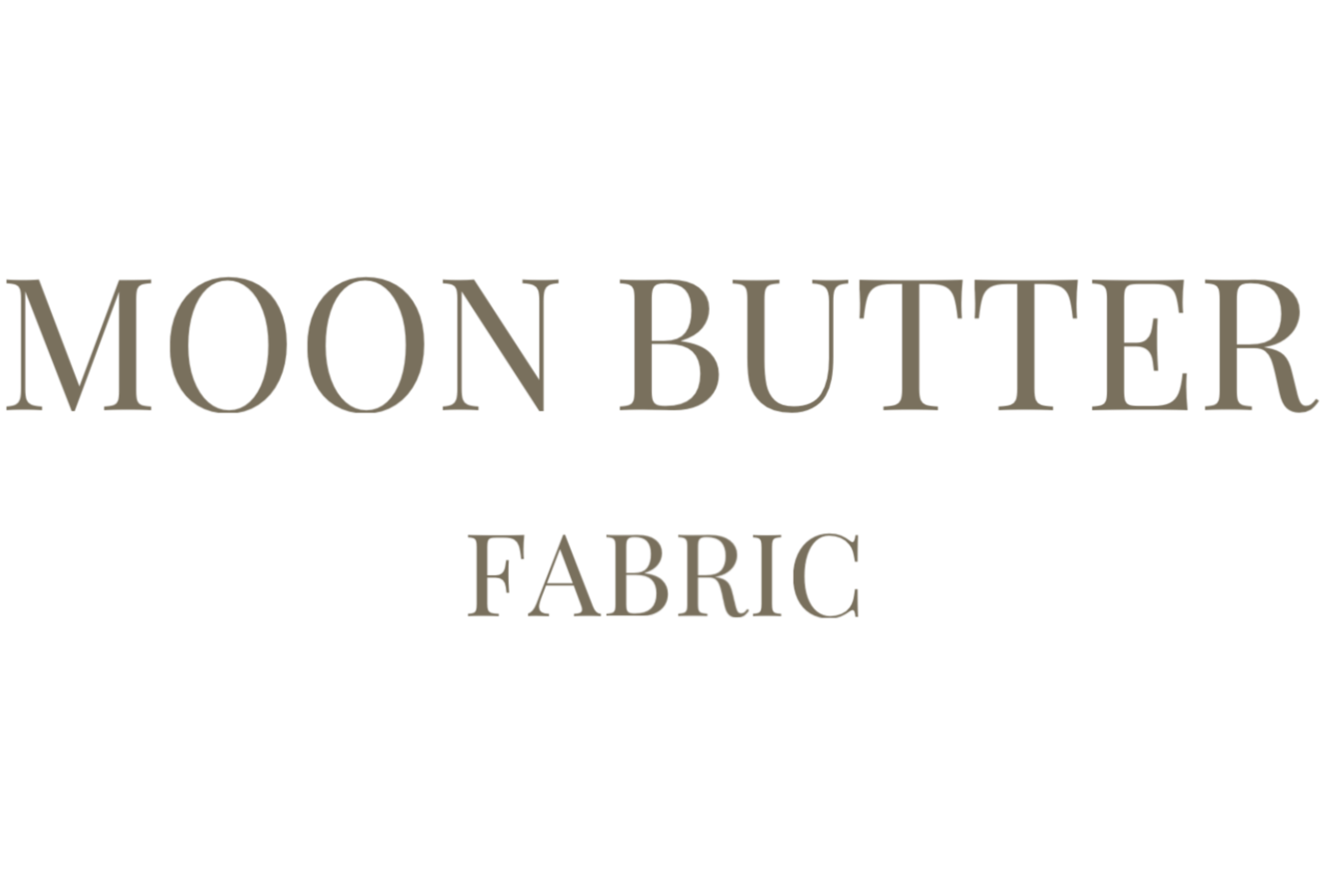 MOON BUTTER FABRIC