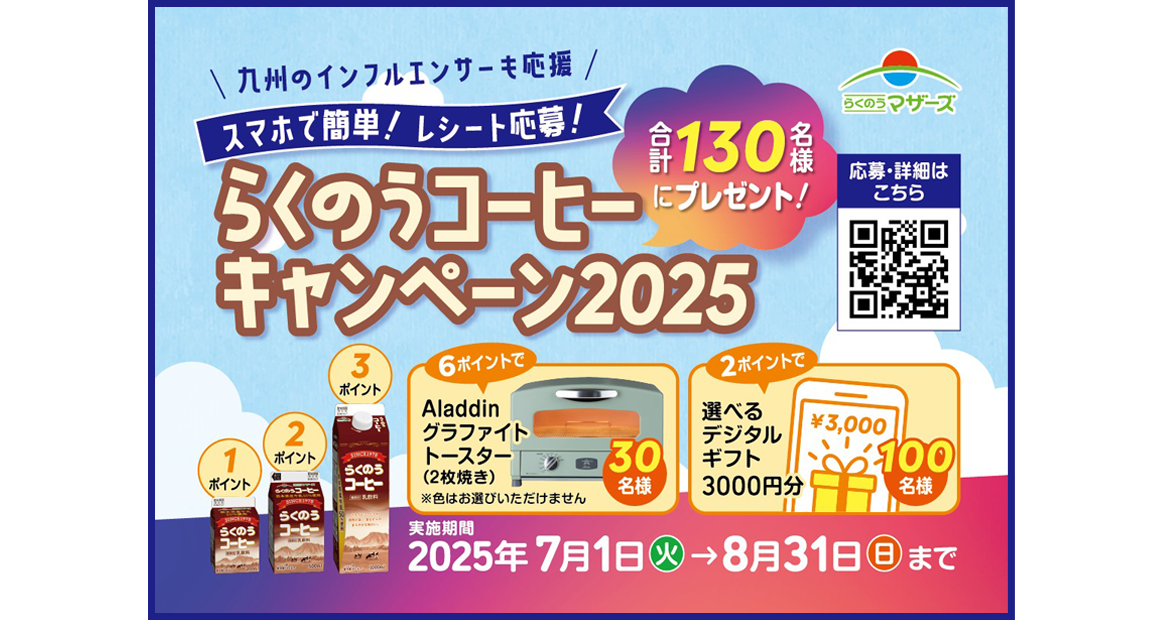 らくのうコーヒーキャンペーン2025