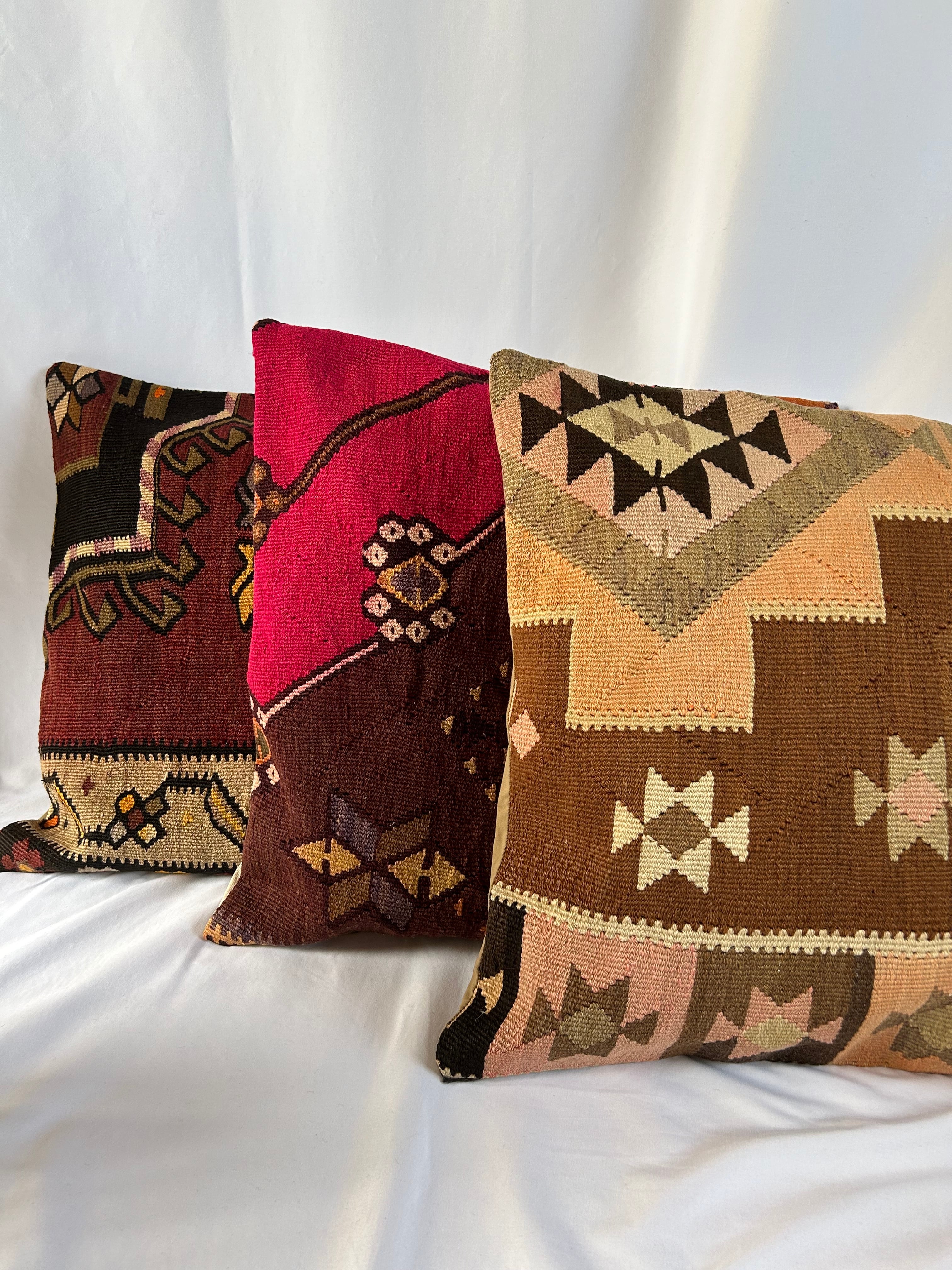 大型プフ ヴィンテージプフ クッション ペットベッド オールドキリム