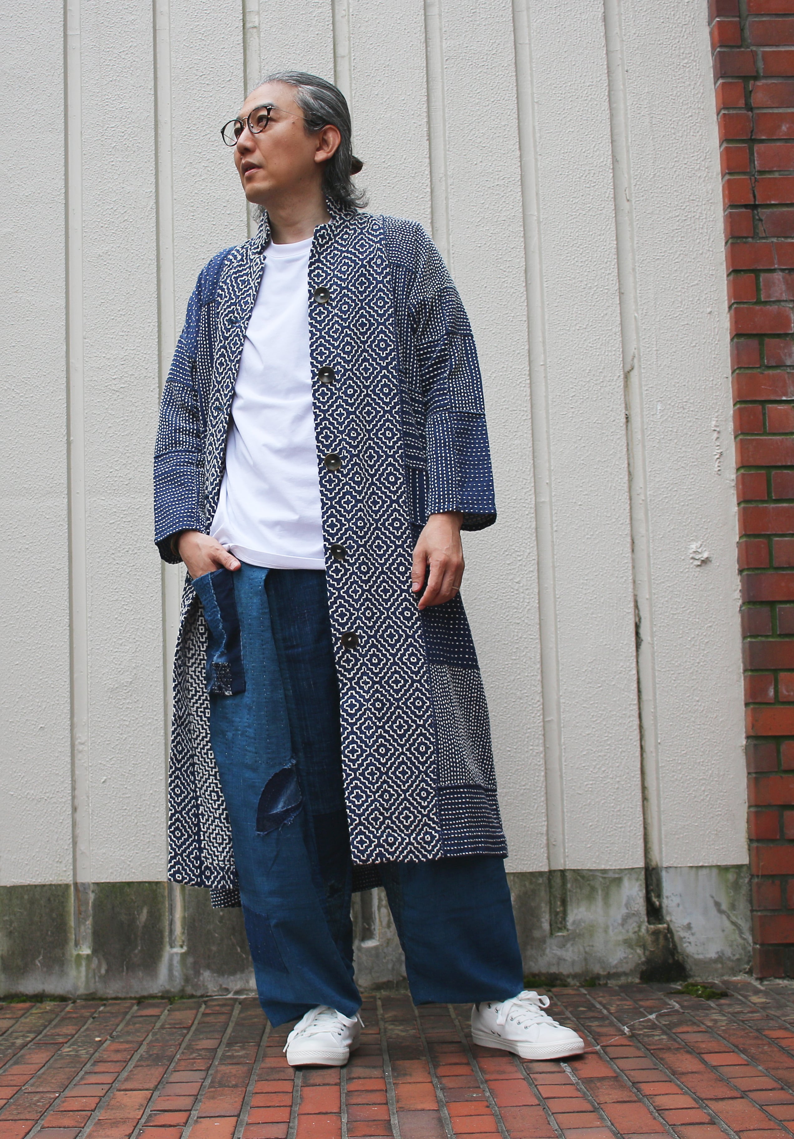 kakinohana sashiko coat