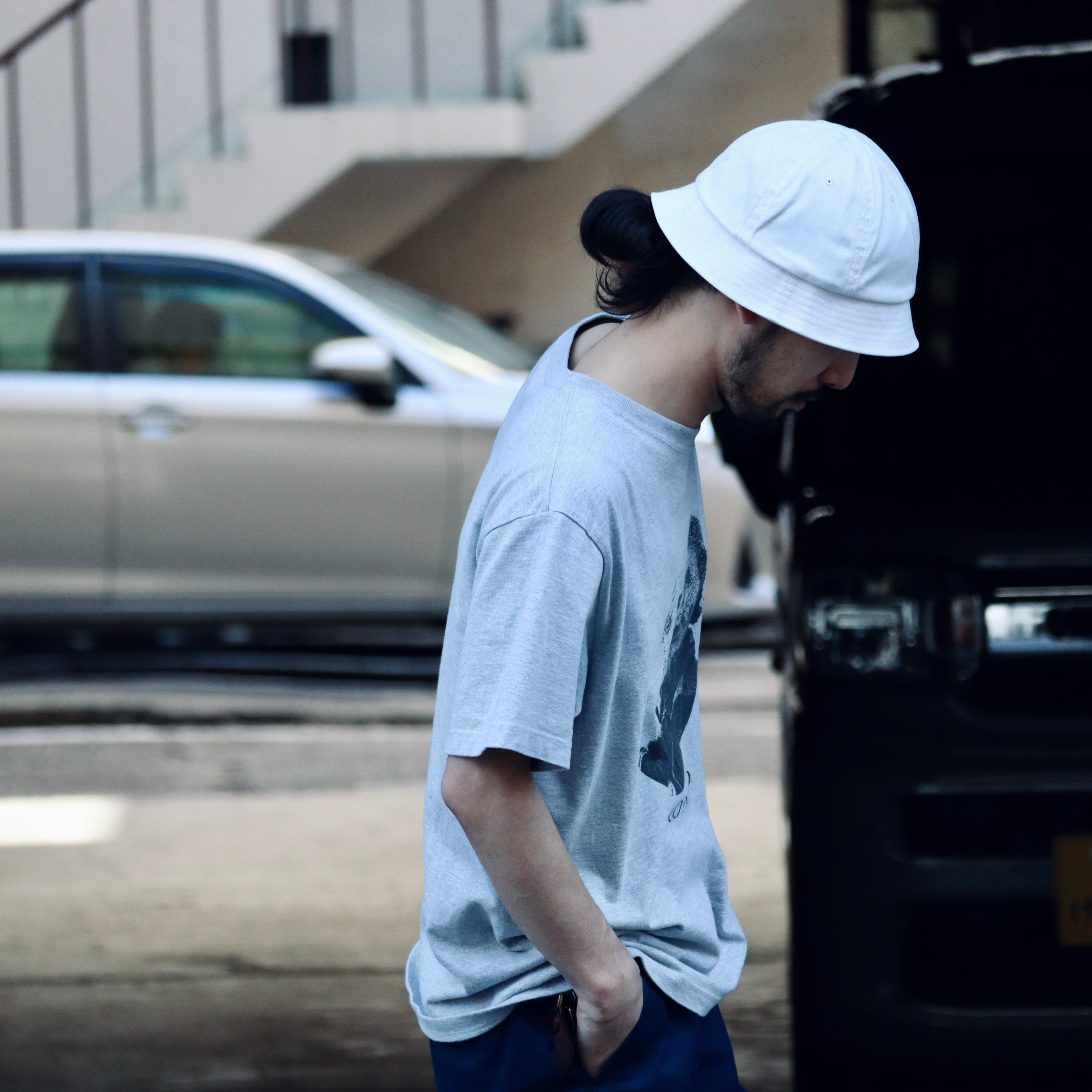 SHORT BRIM BALL HAT