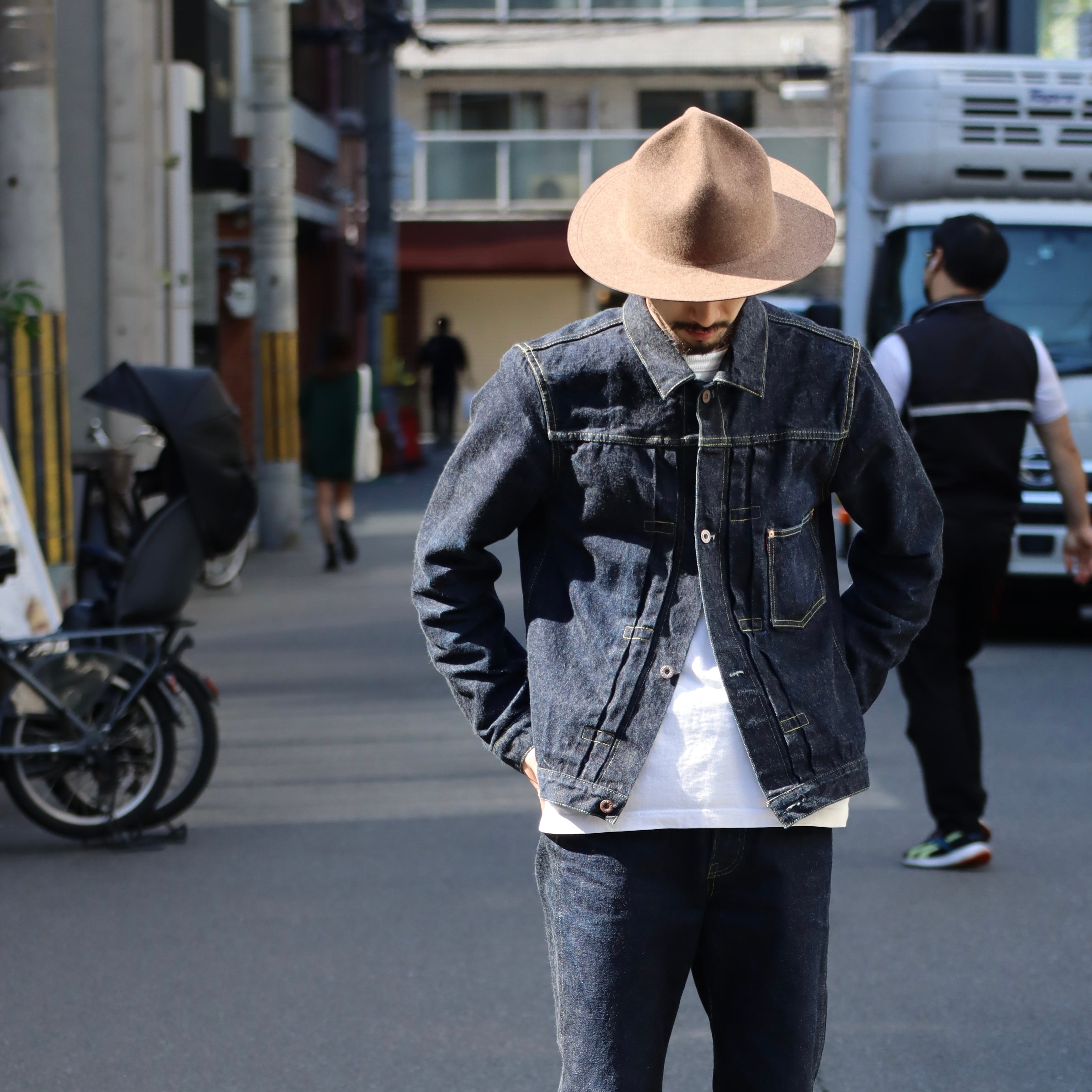 【HIGHER】POLAND FELT WIDE BRIM Mt.HAT