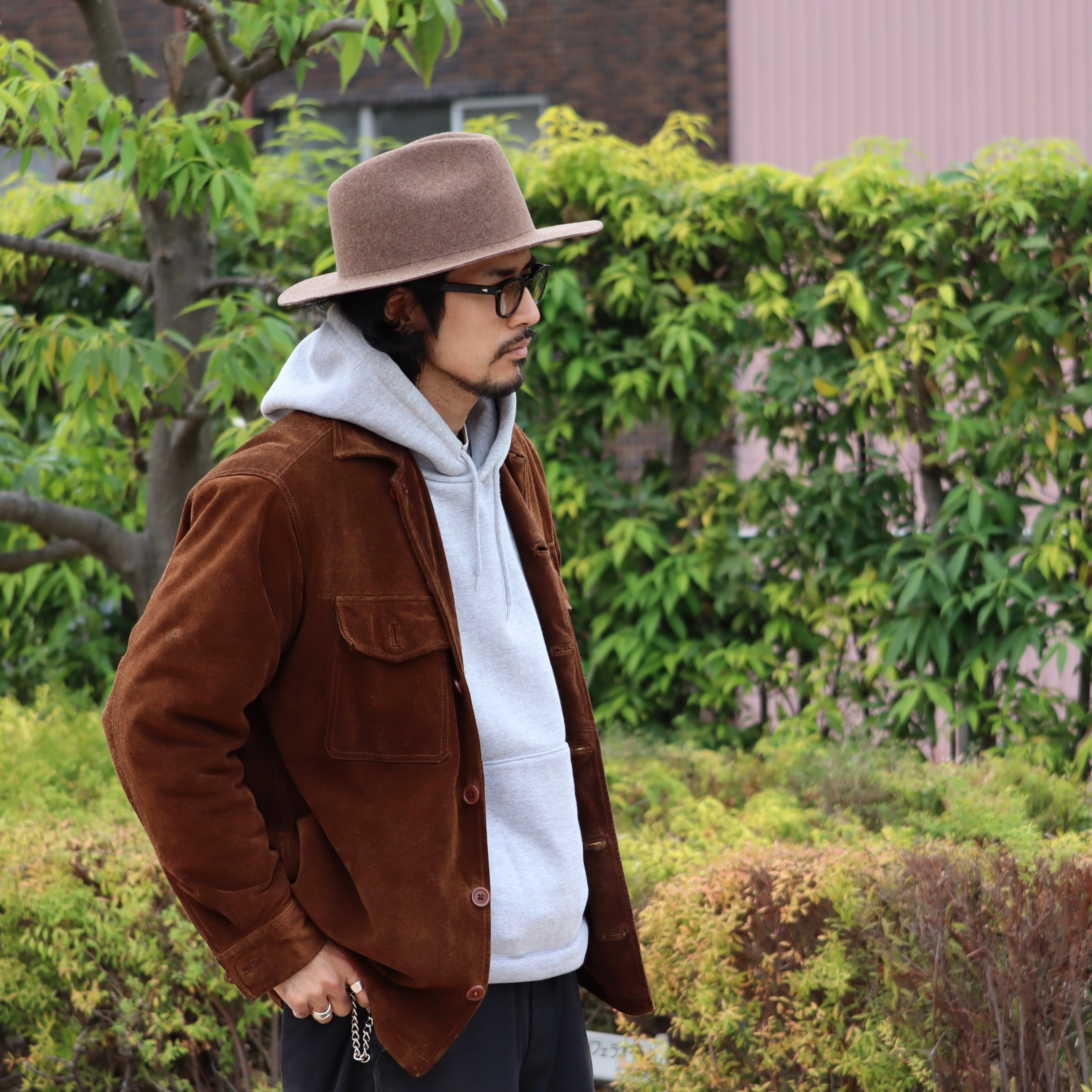 POLAND FELT WIDE BRIM FEDORA