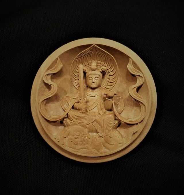 文殊菩薩の香合仏