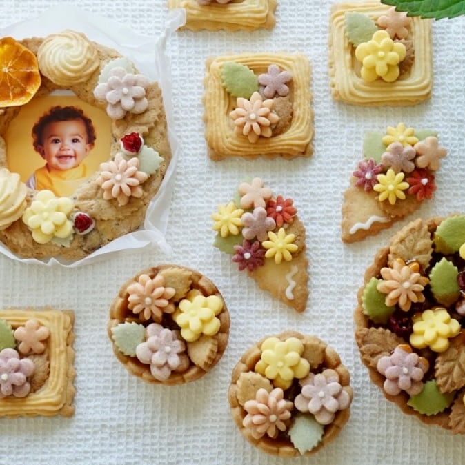 お花のお菓子