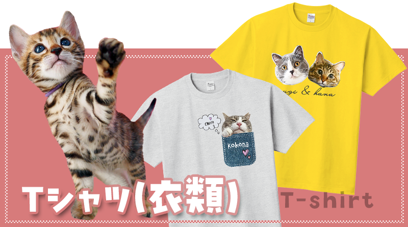 猫さんＴシャツ