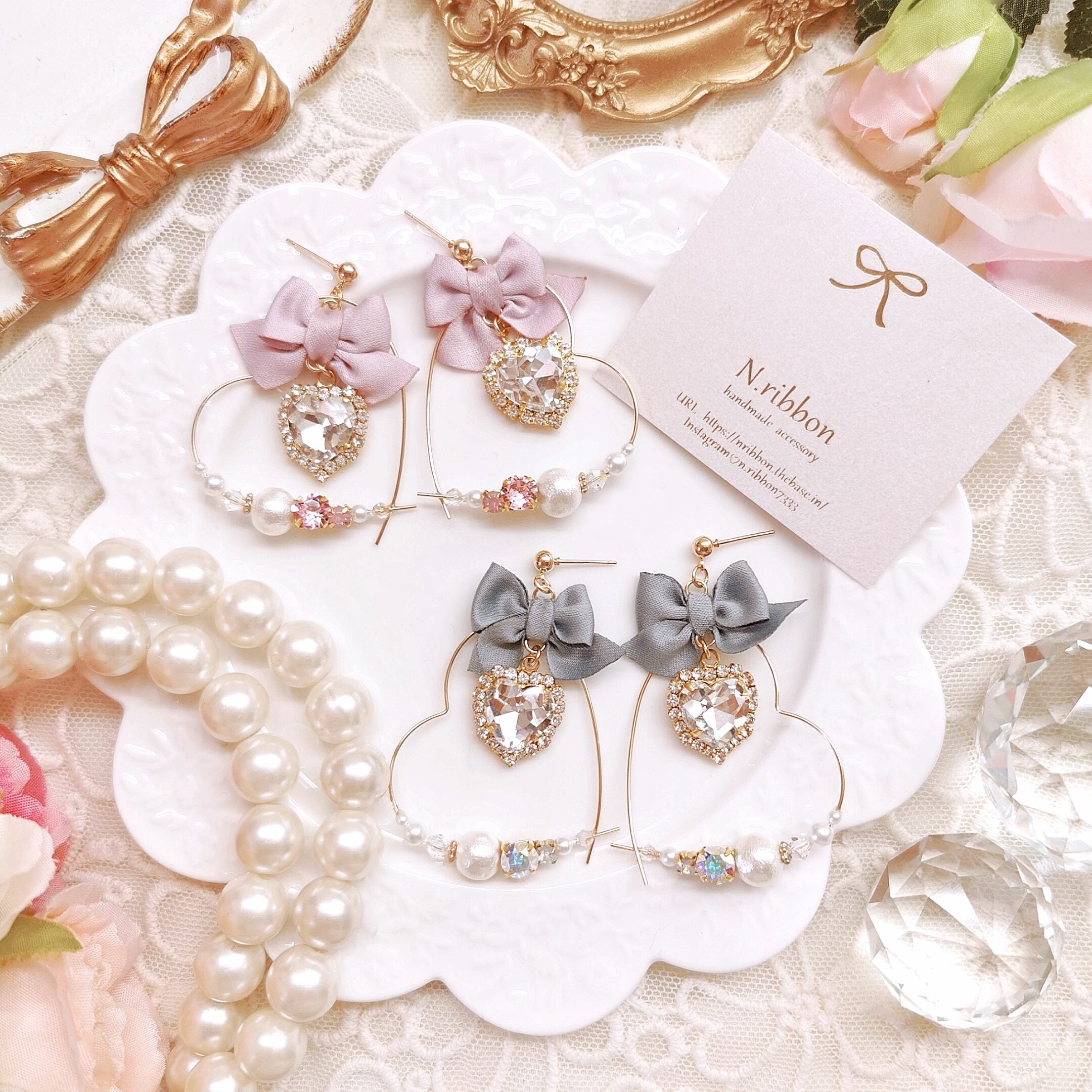 N.ribbon ＊handmadeaccessories＊