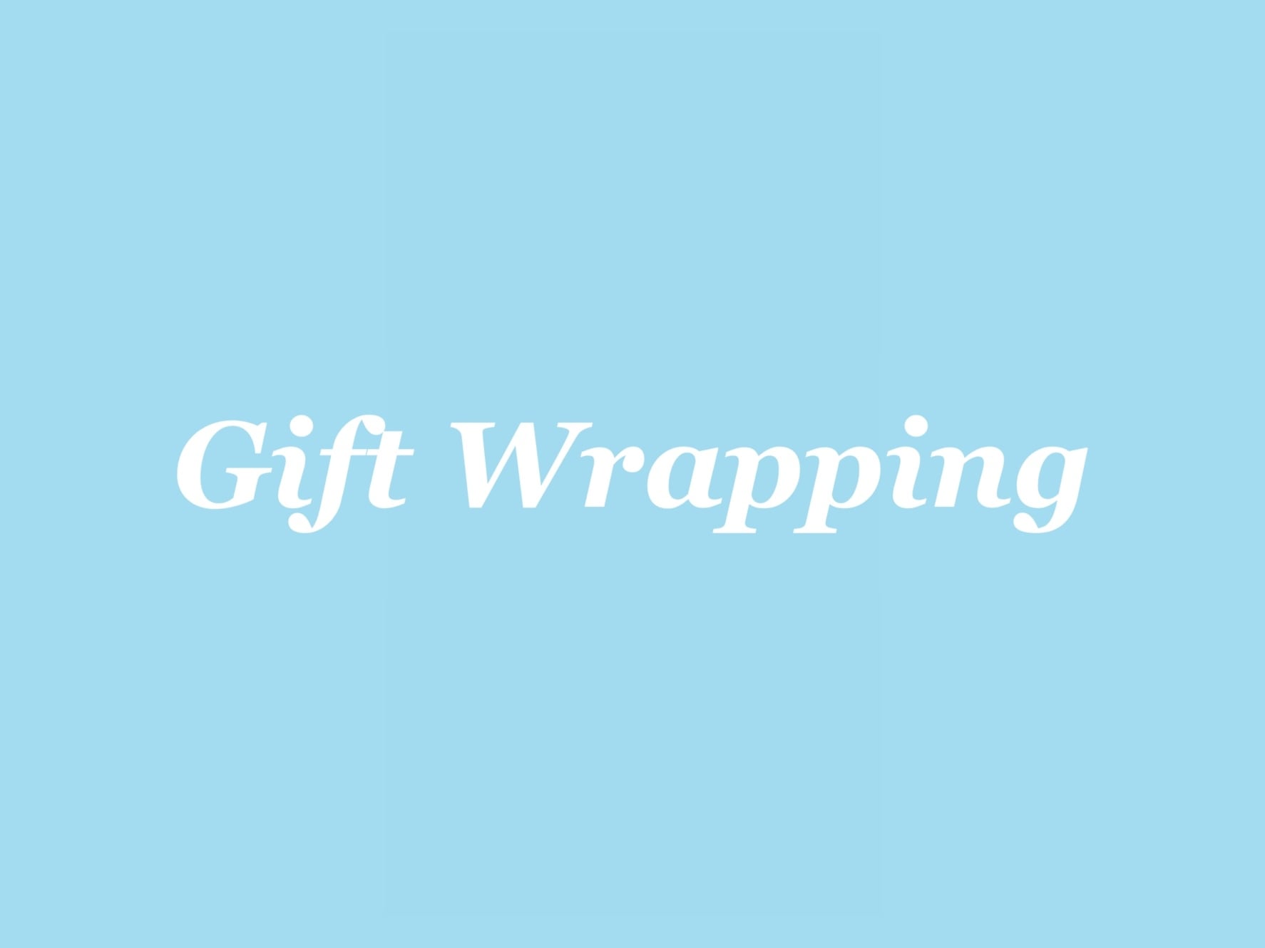 Gift Wrapping
