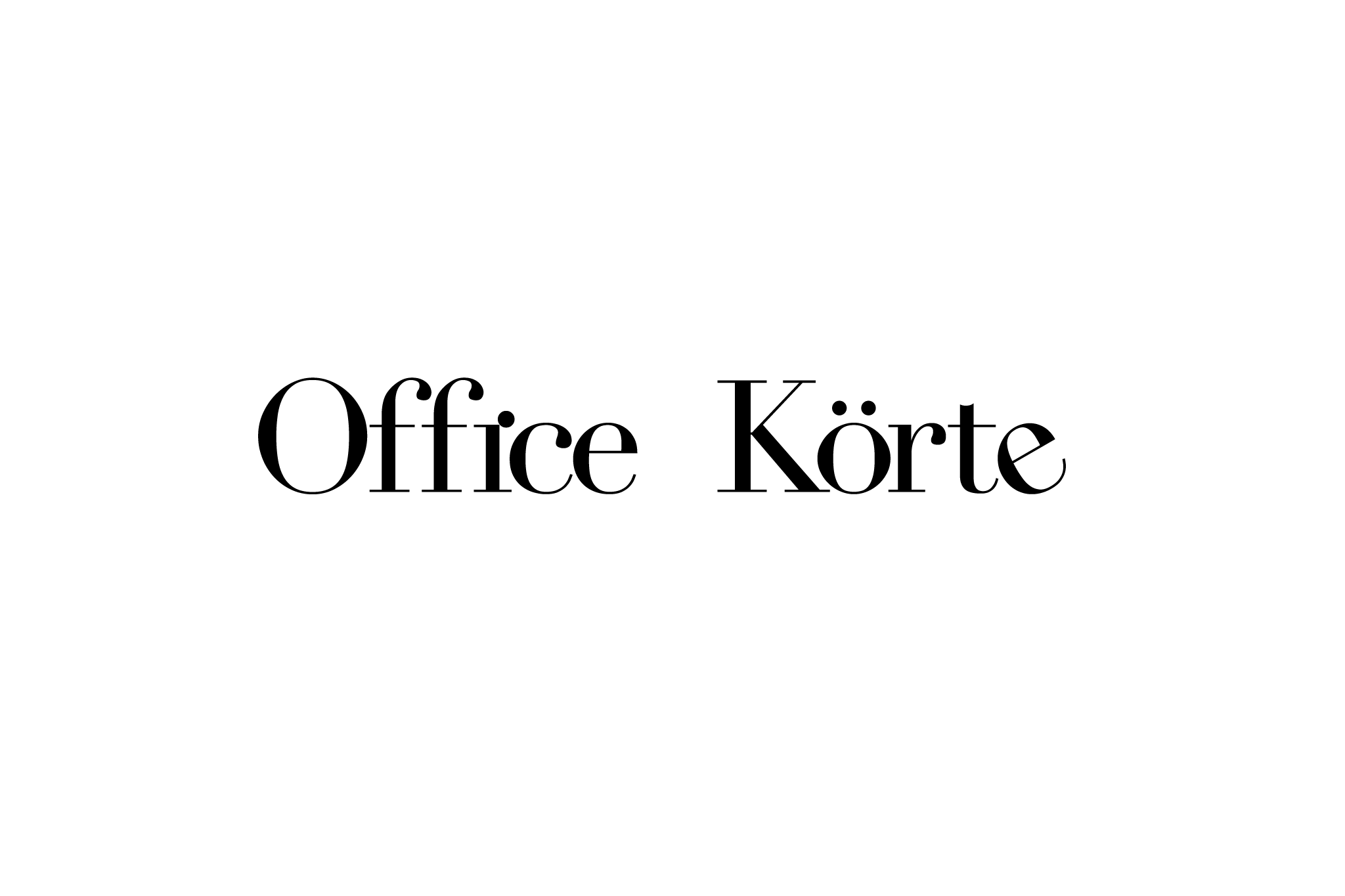Shop of Office Körte
