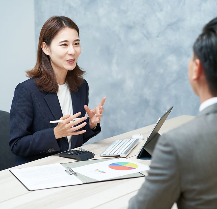 伴走型のサービスを徹底しています