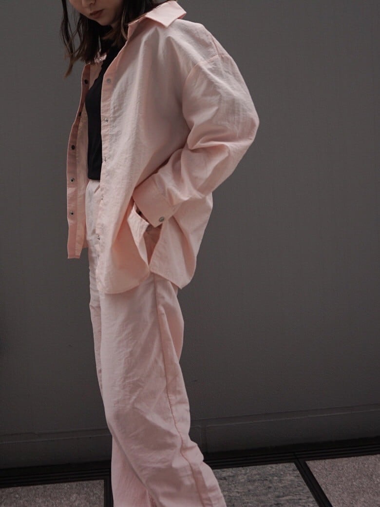 back label nylon set up