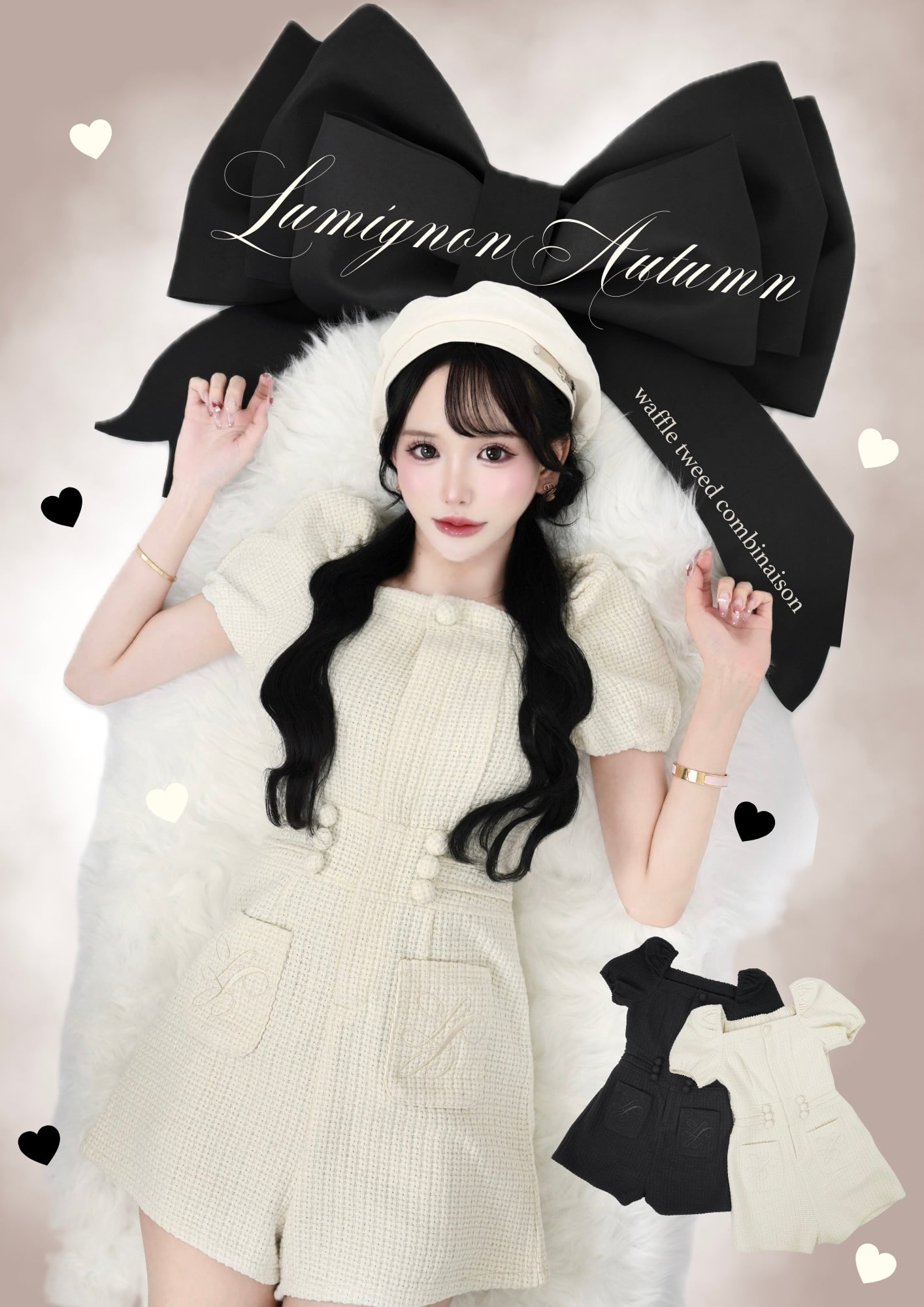 【未使用】Lumignon ツイードワンピース【ホワイト】 未使用】Lumignon ツイードワンピース【ホワイト】 - メルカリ